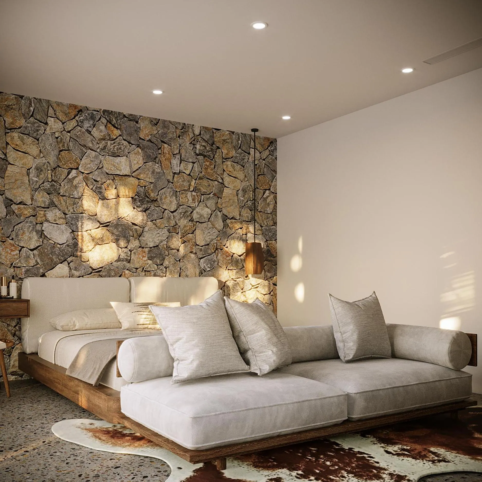 Bedroom in Thung Nham Resort