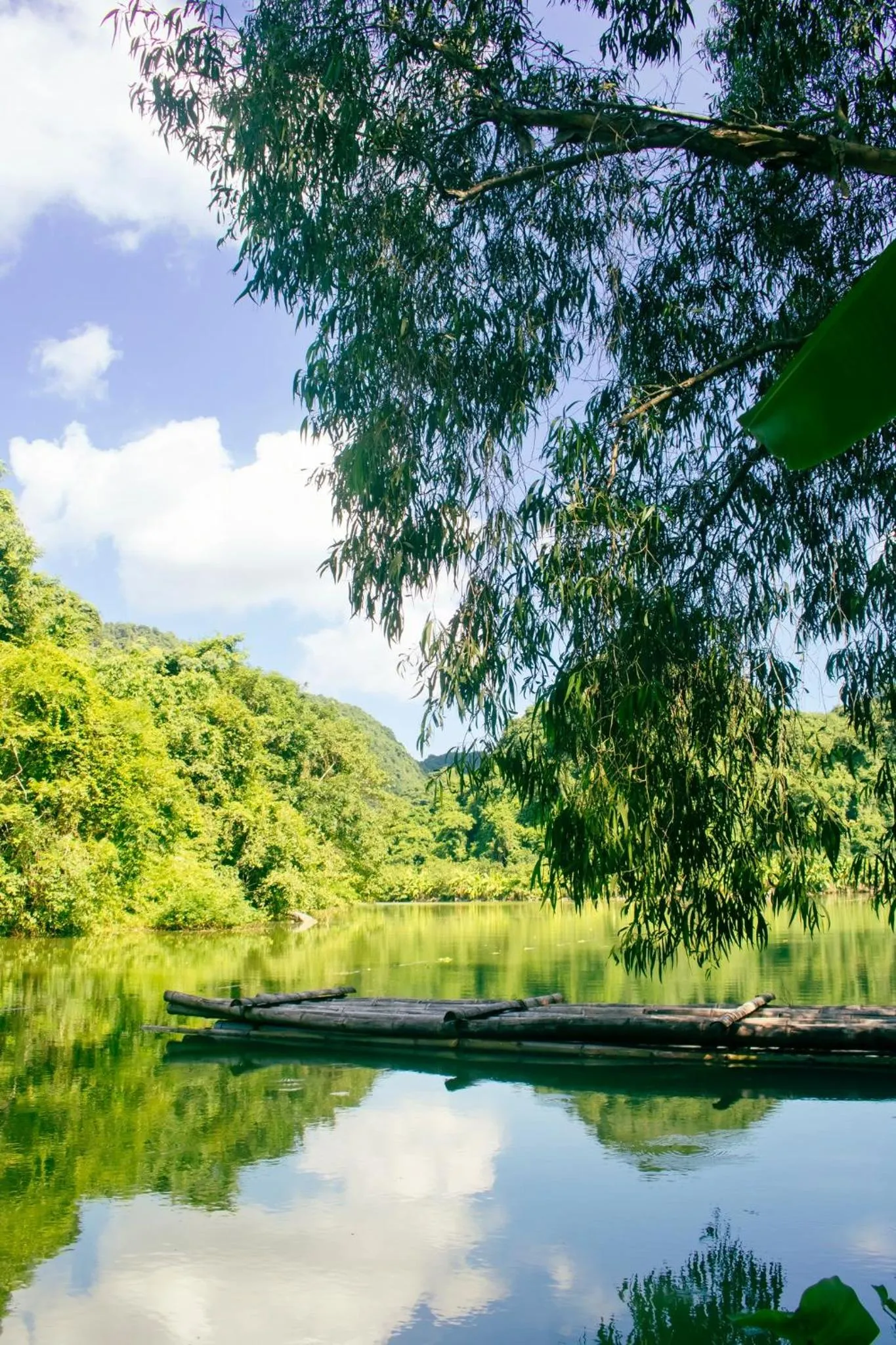 Natural landscape in Thung Nham Resort