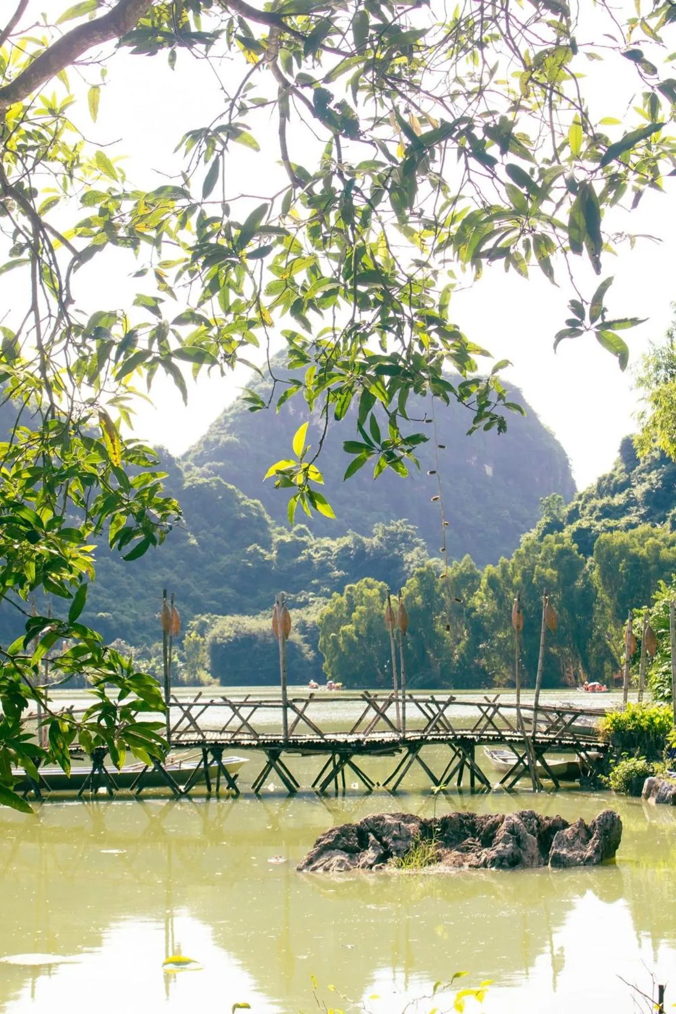 Natural landscape in Thung Nham Resort
