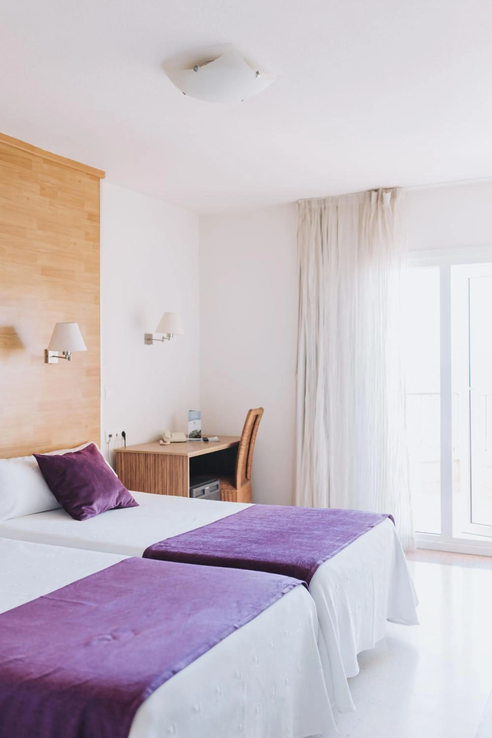 Bed in Hotel Guardamar