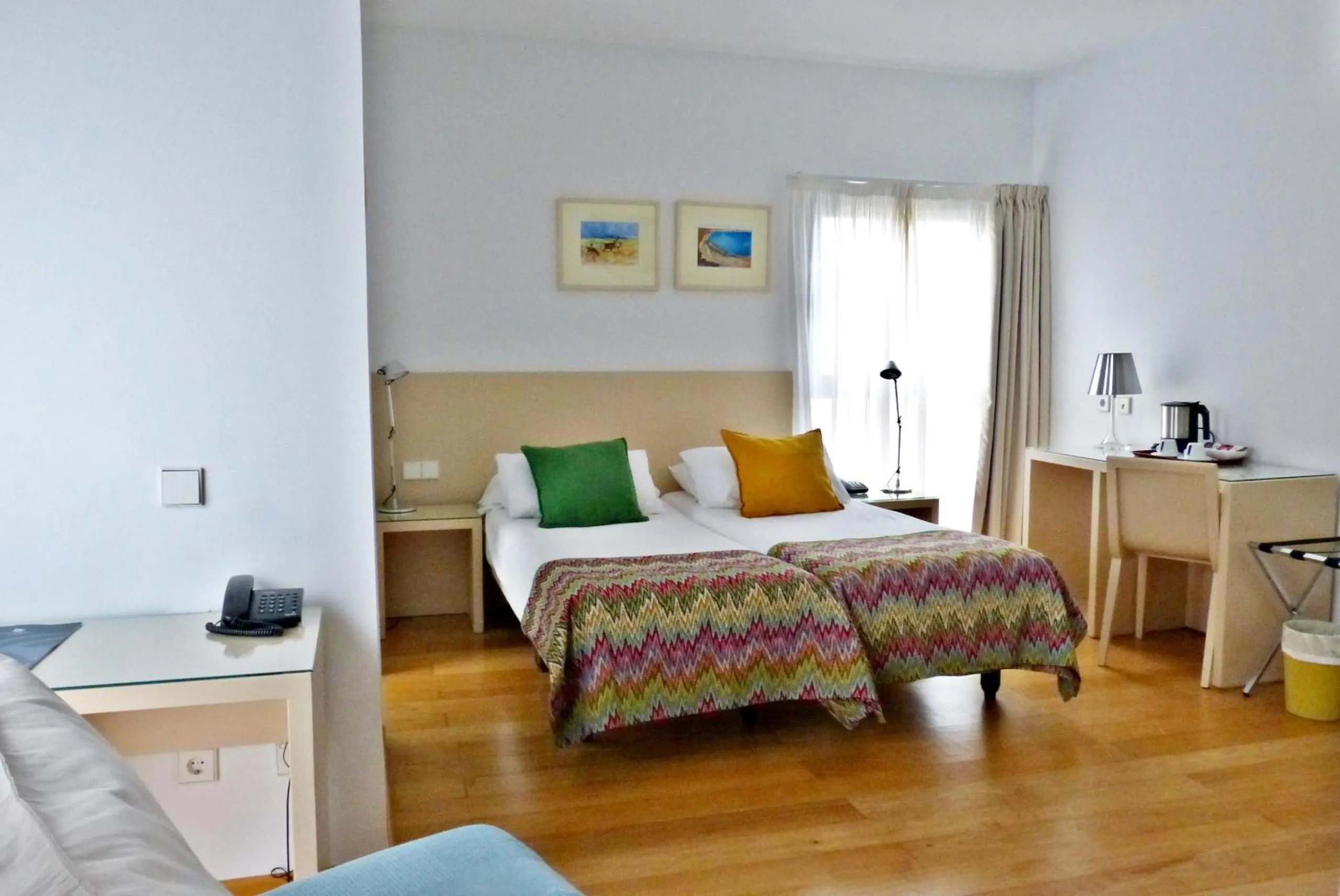 Bed in Hotel Apartamentos Patagonia Sur