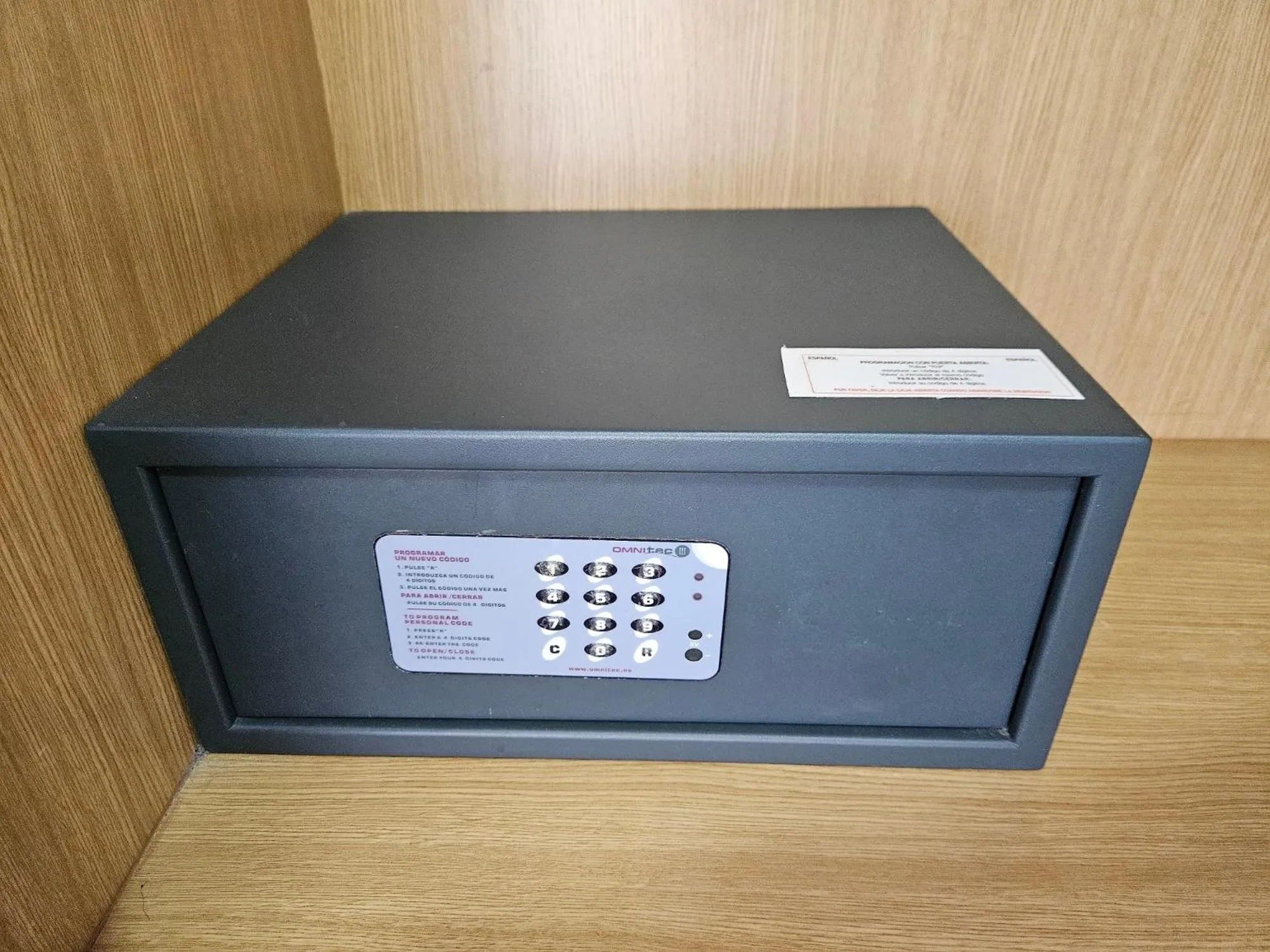 safe in Hotel Apartamentos Patagonia Sur