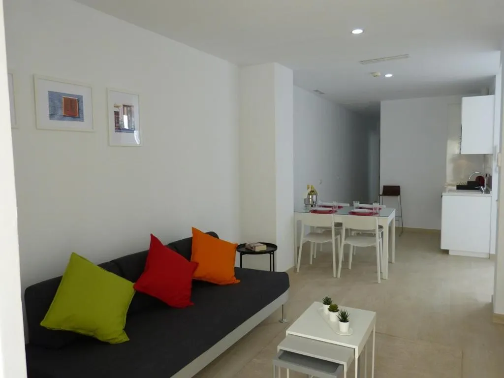 Kitchen or kitchenette in Hotel Apartamentos Patagonia Sur