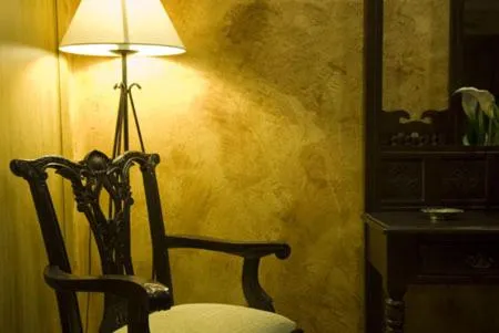 Seating area in Hotel Esmeralda