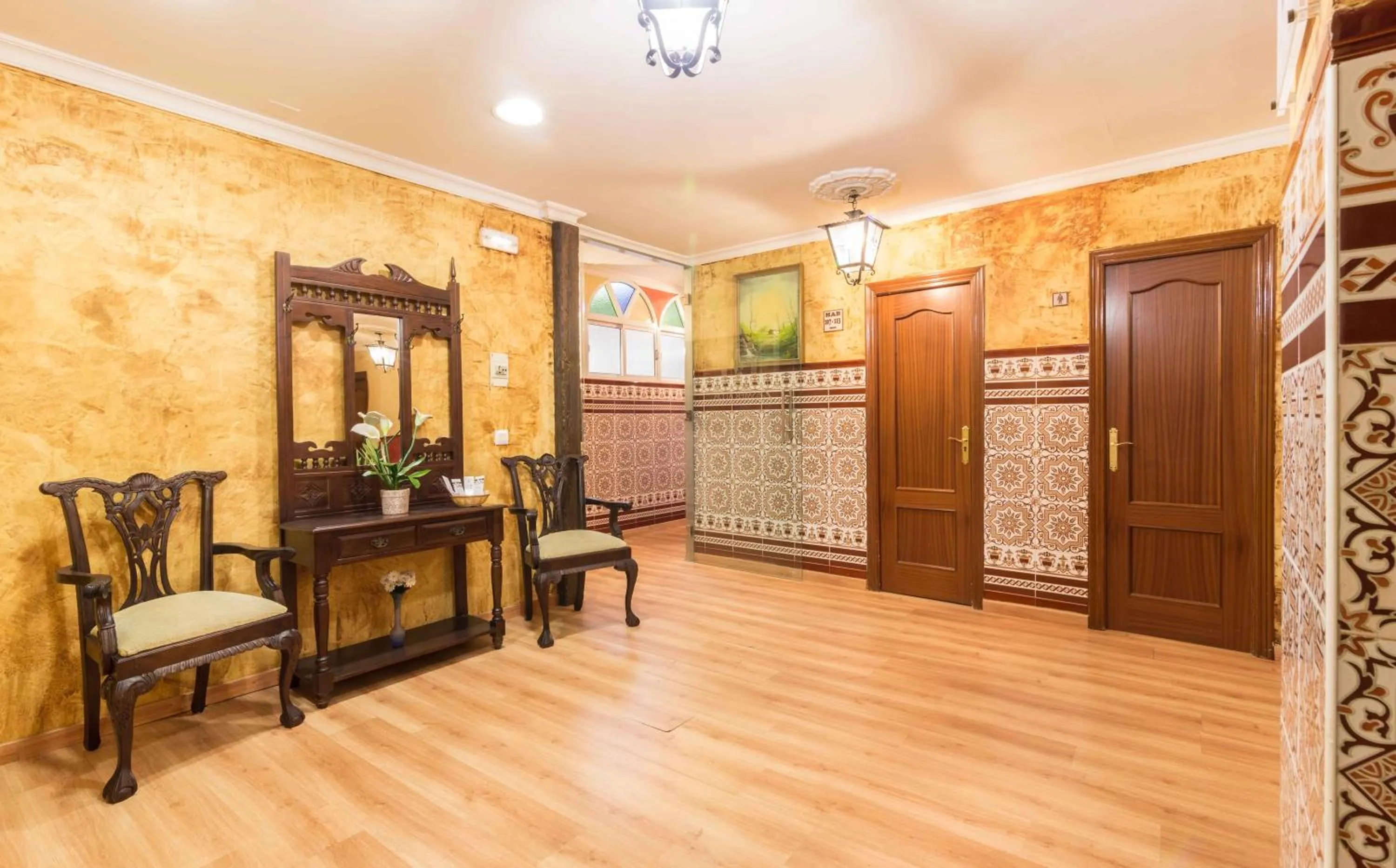 Decorative detail in Hotel Esmeralda