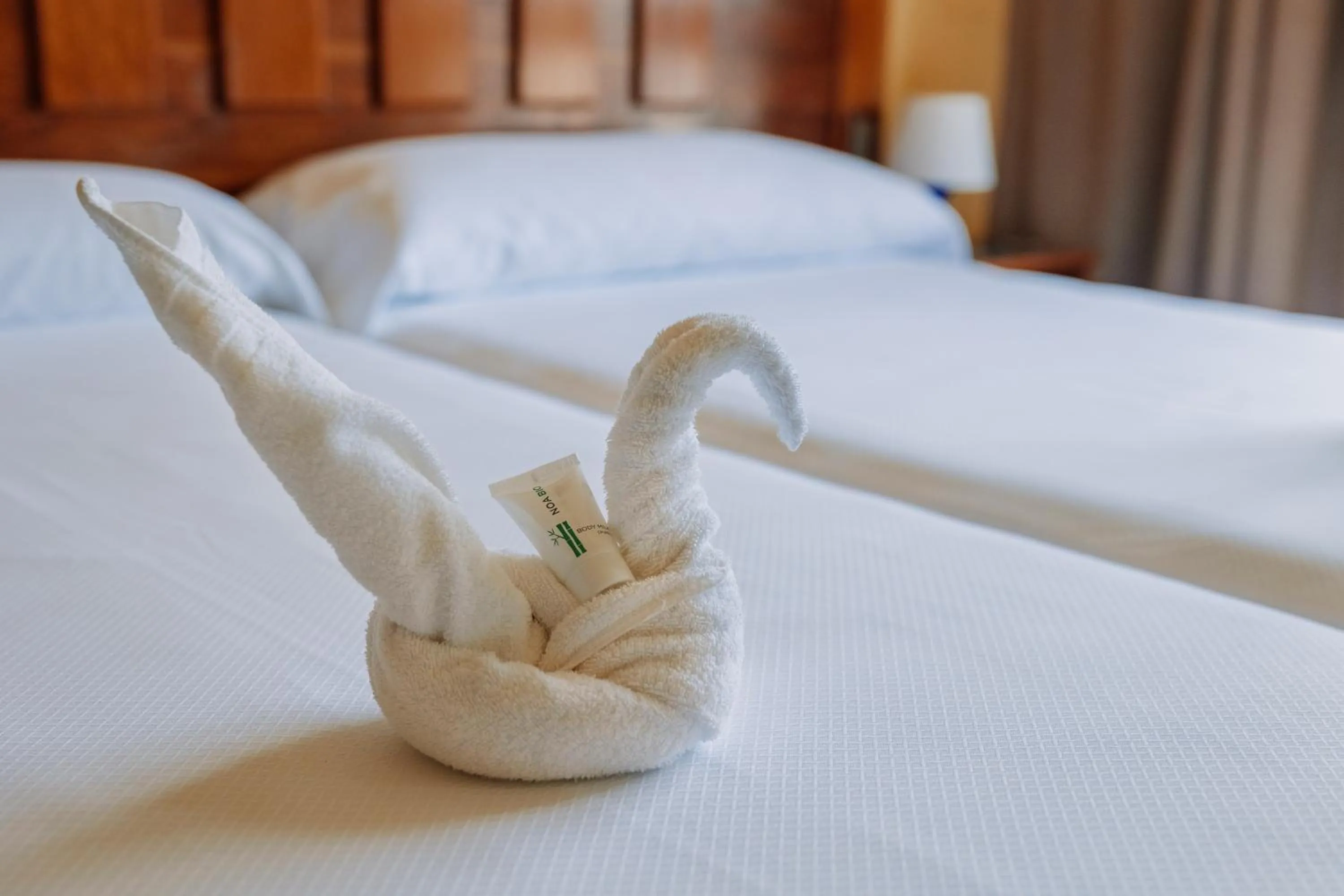 Decorative detail, Bed in Hotel Apartamentos Londres La Manga