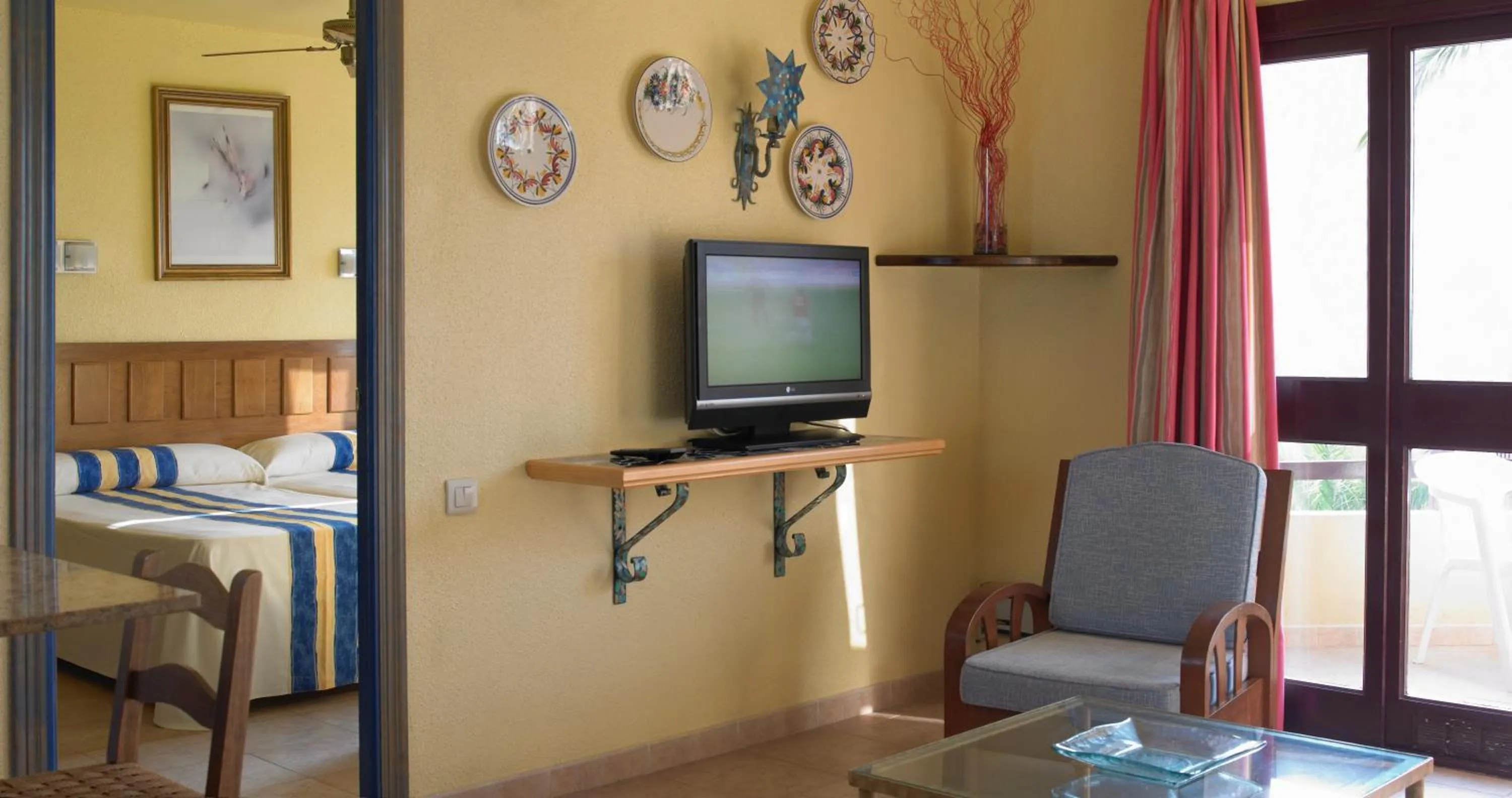 Seating area in Hotel Apartamentos Londres La Manga
