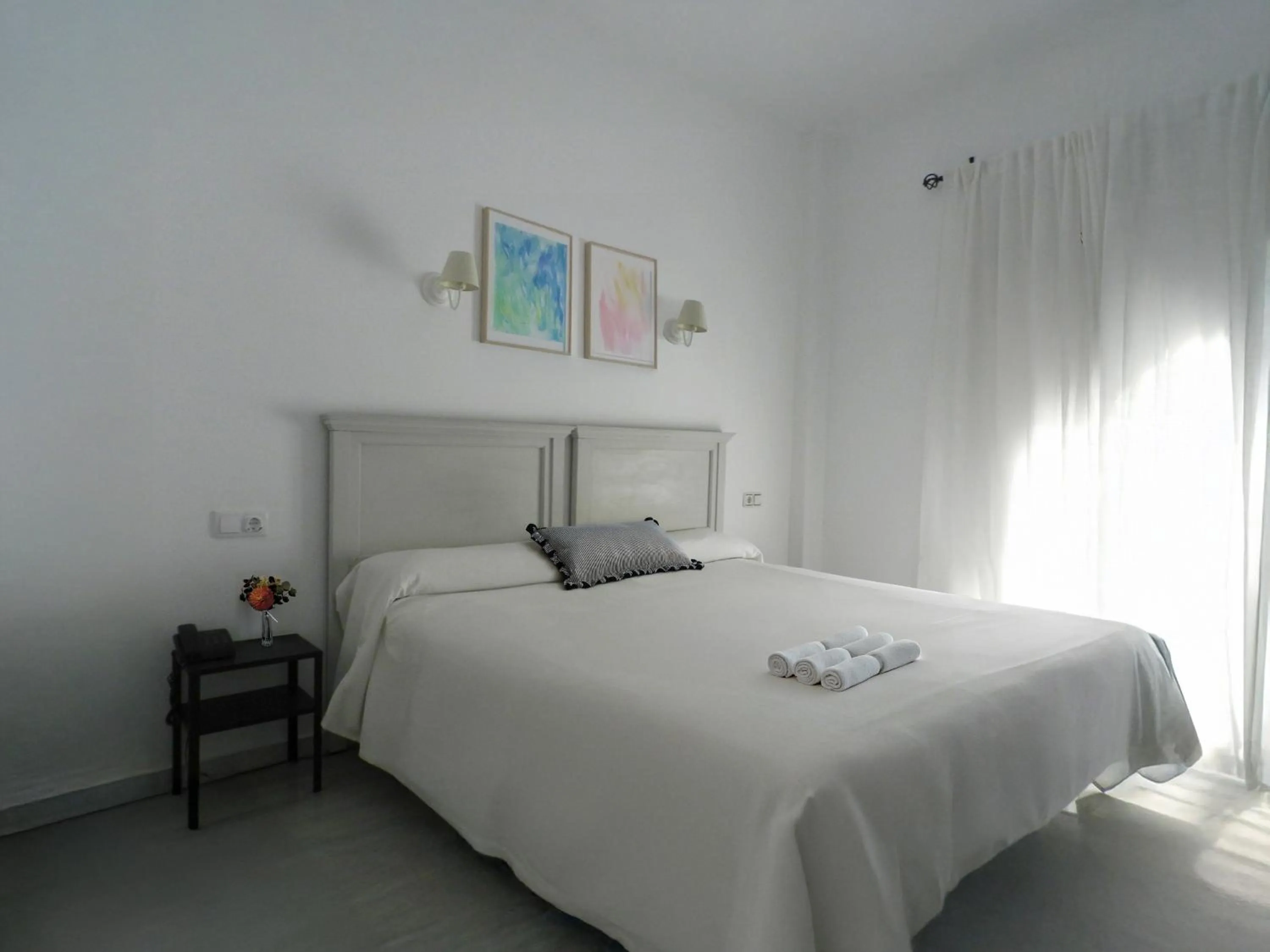 Bed in Hotel Doña Blanca