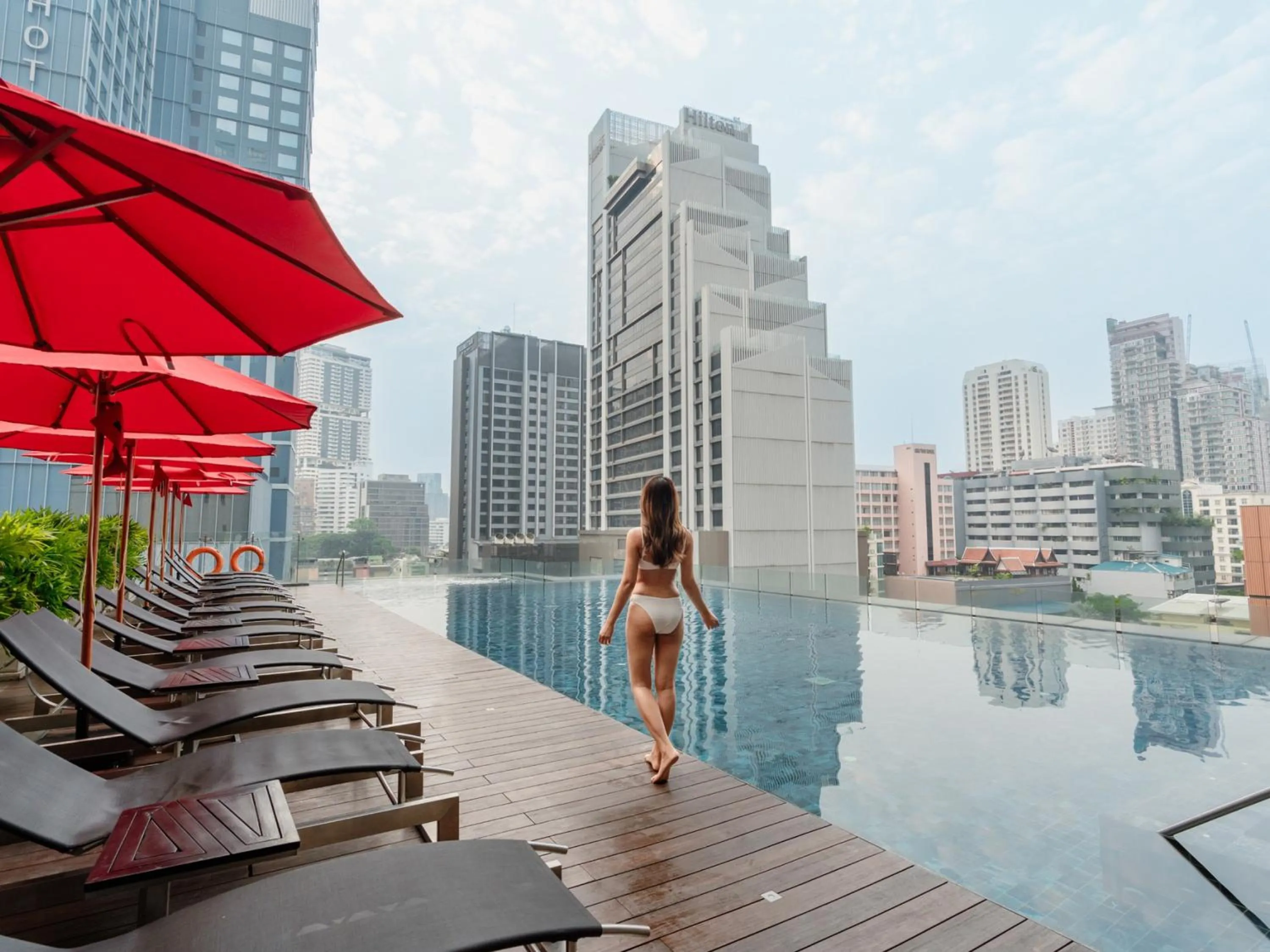 Balcony/Terrace in SKYVIEW Hotel Bangkok - Sukhumvit