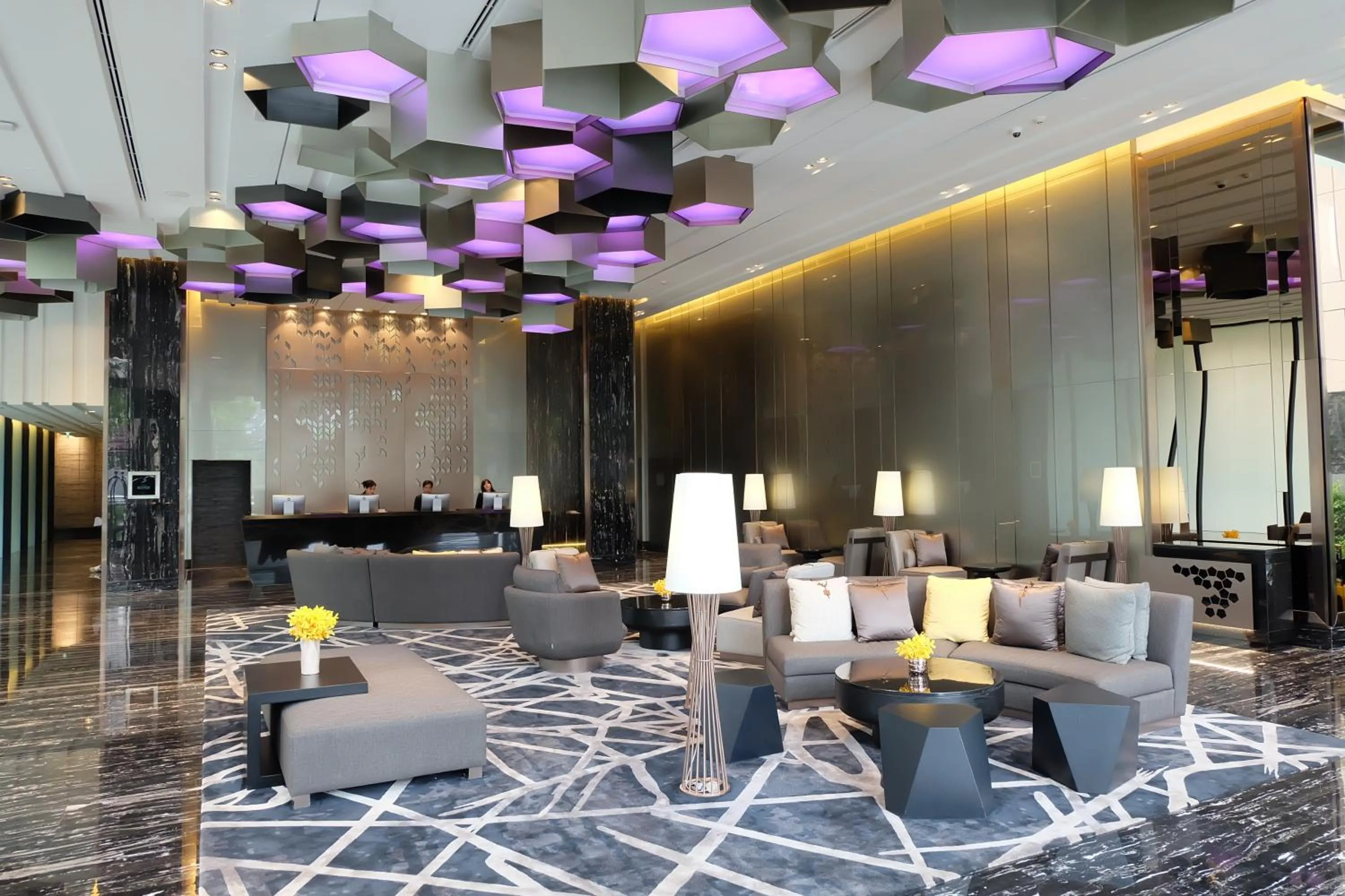 Lobby or reception in SKYVIEW Hotel Bangkok - Sukhumvit