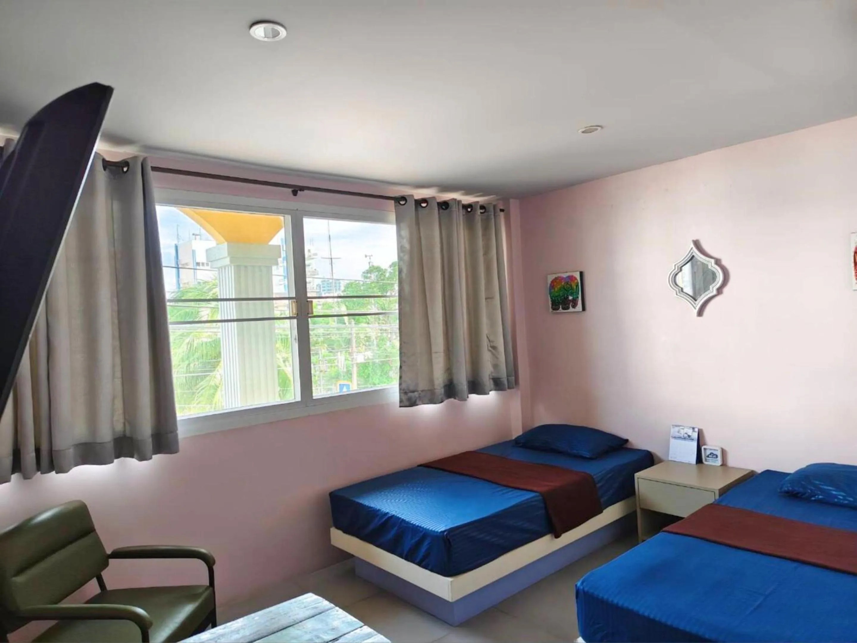 Bedroom, Bed in In Phuket House