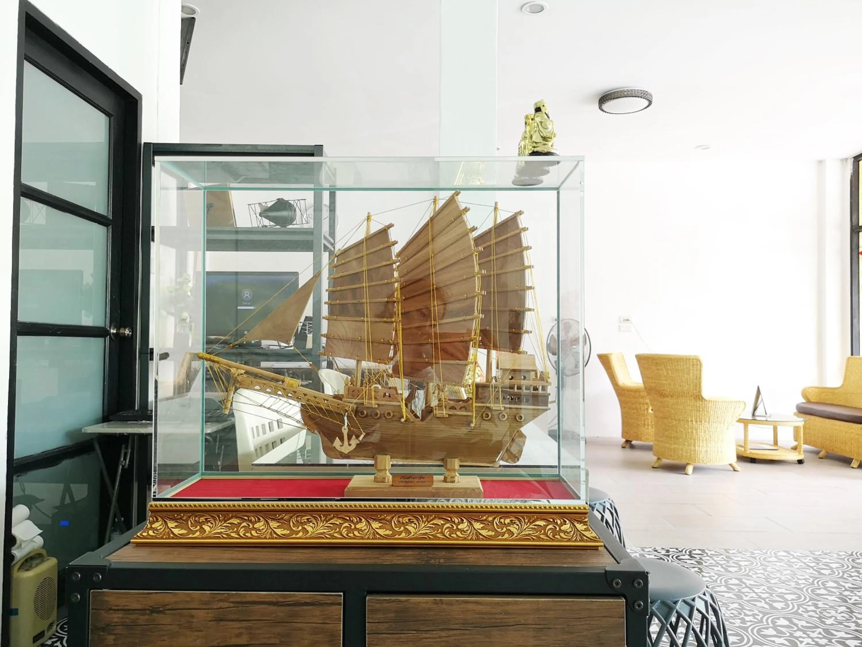 Decorative detail in In Phuket House