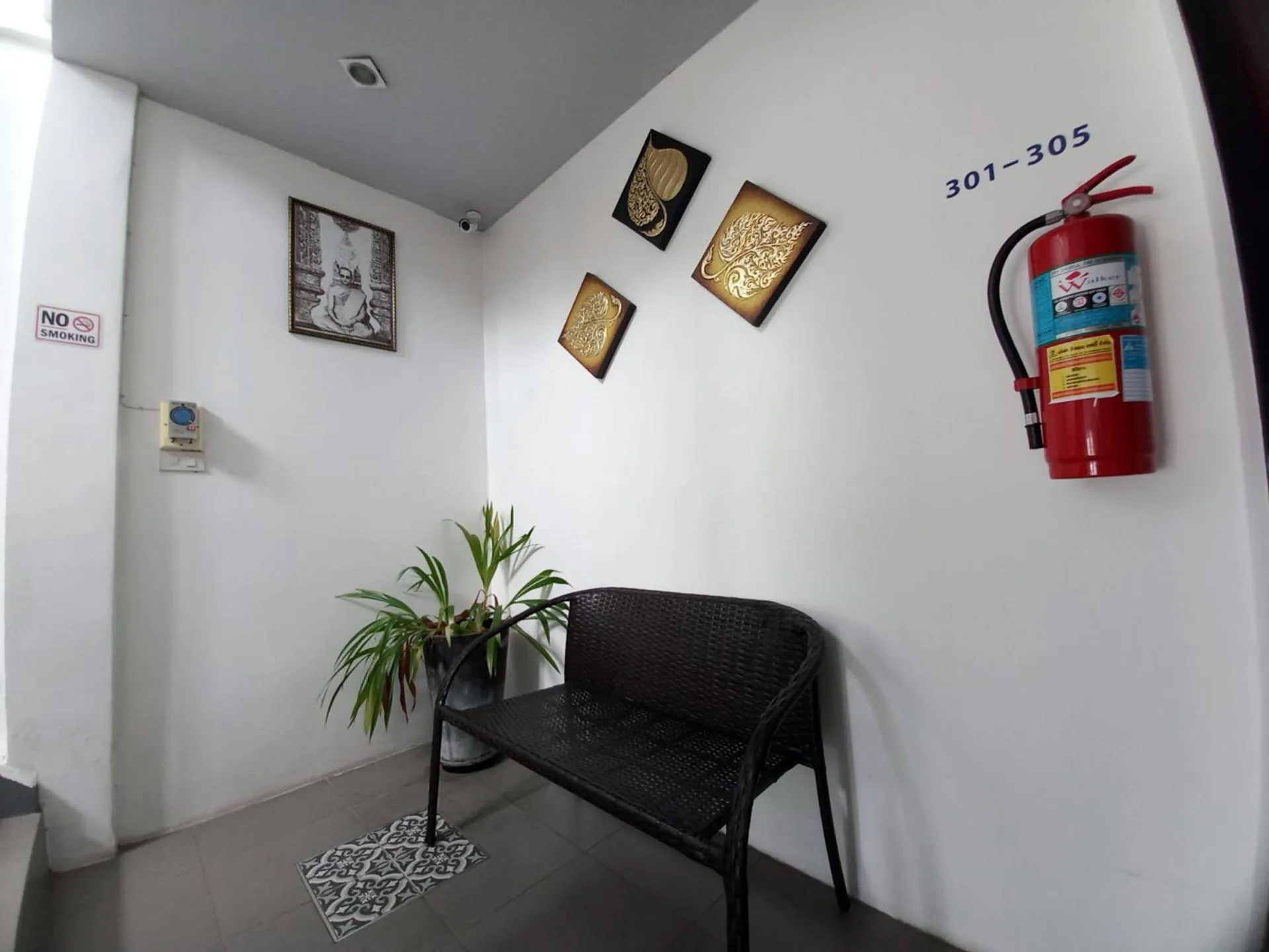 Decorative detail in In Phuket House