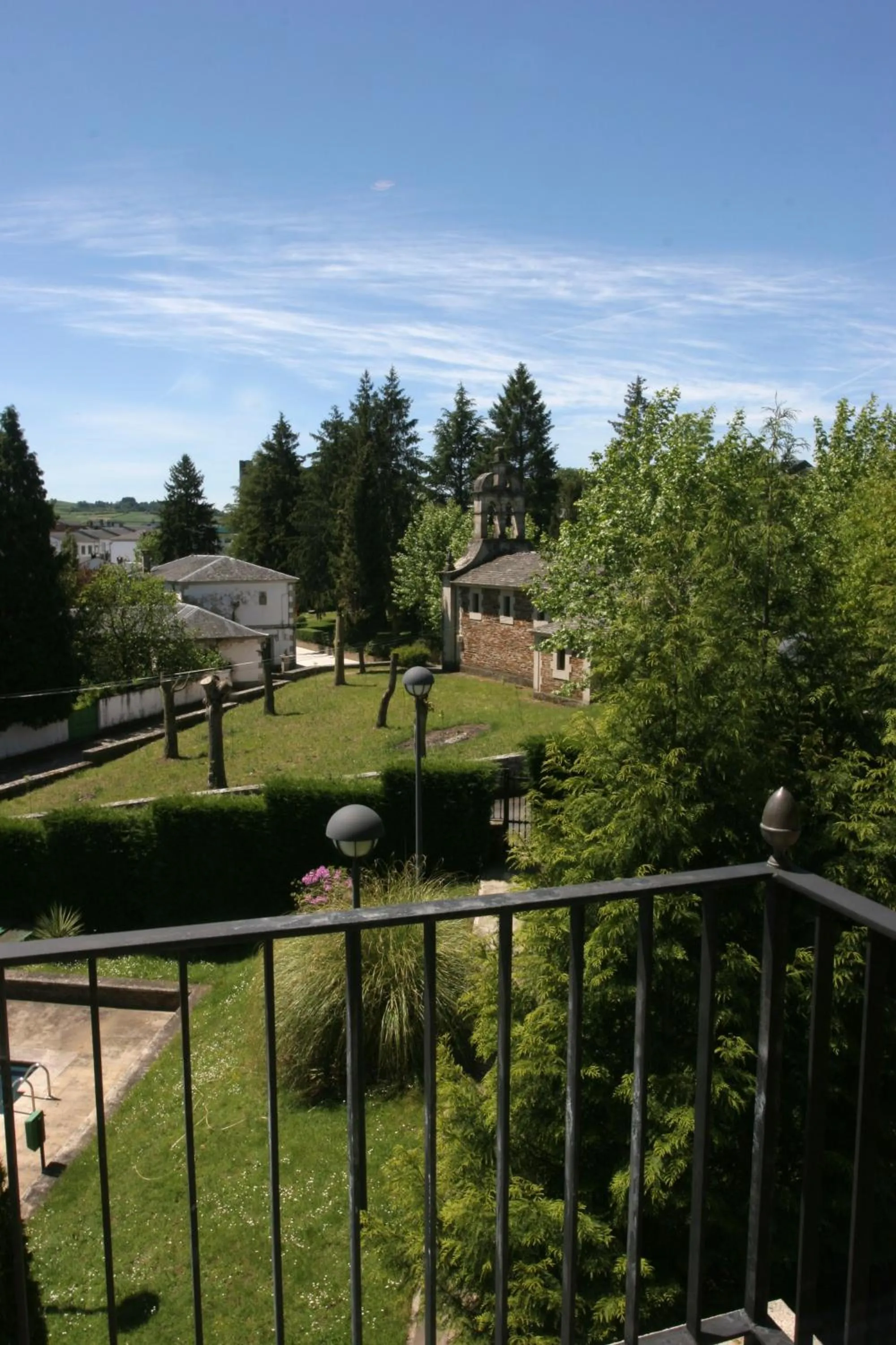 Natural landscape in Pousada de Portomarín