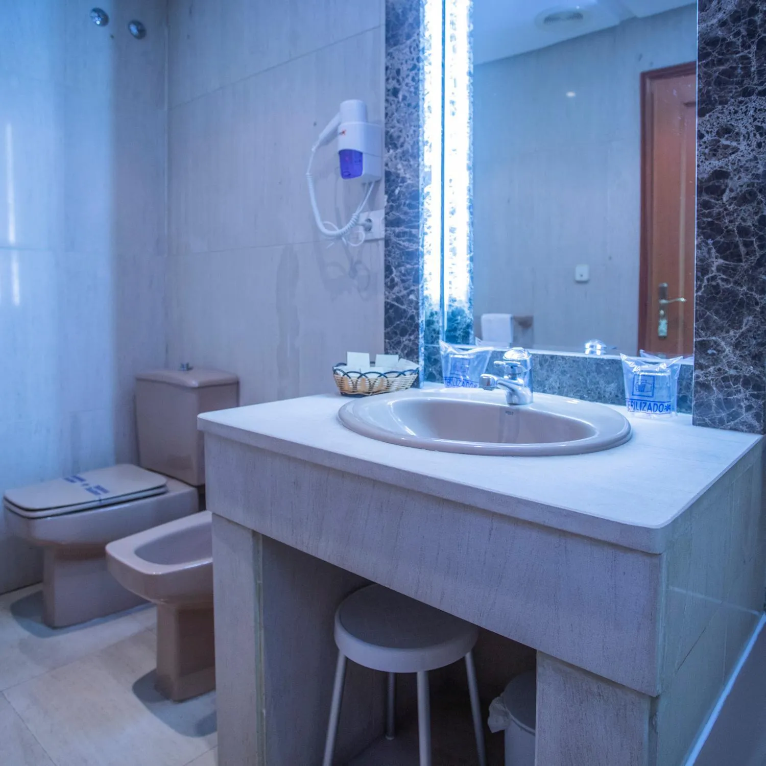 Bathroom in Pousada de Portomarín