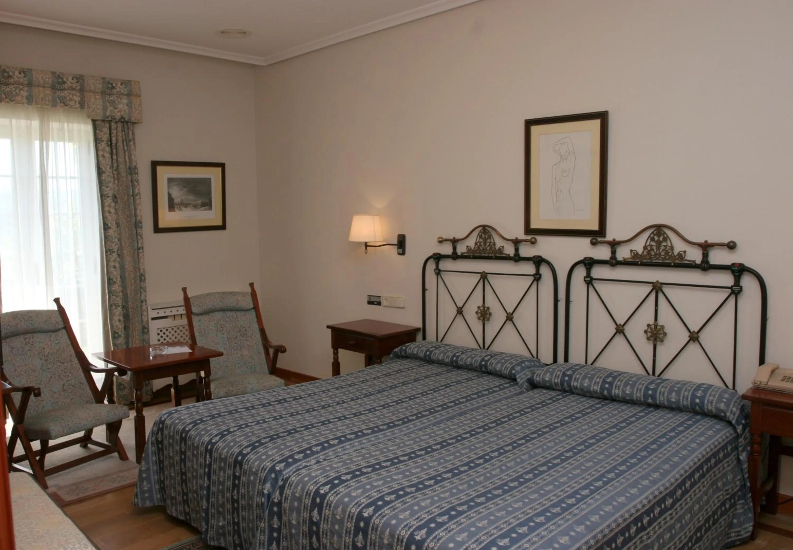 Decorative detail in Pousada de Portomarín