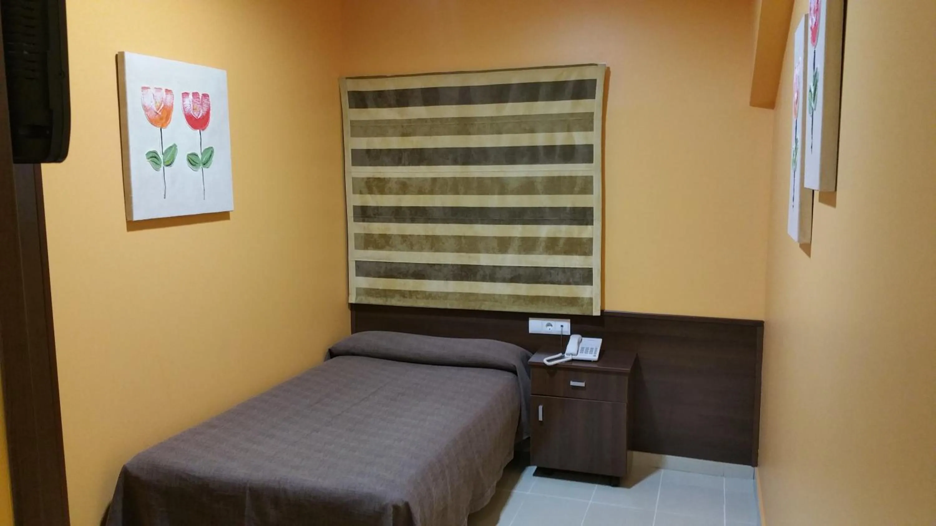 Decorative detail, Bed in Hotel León