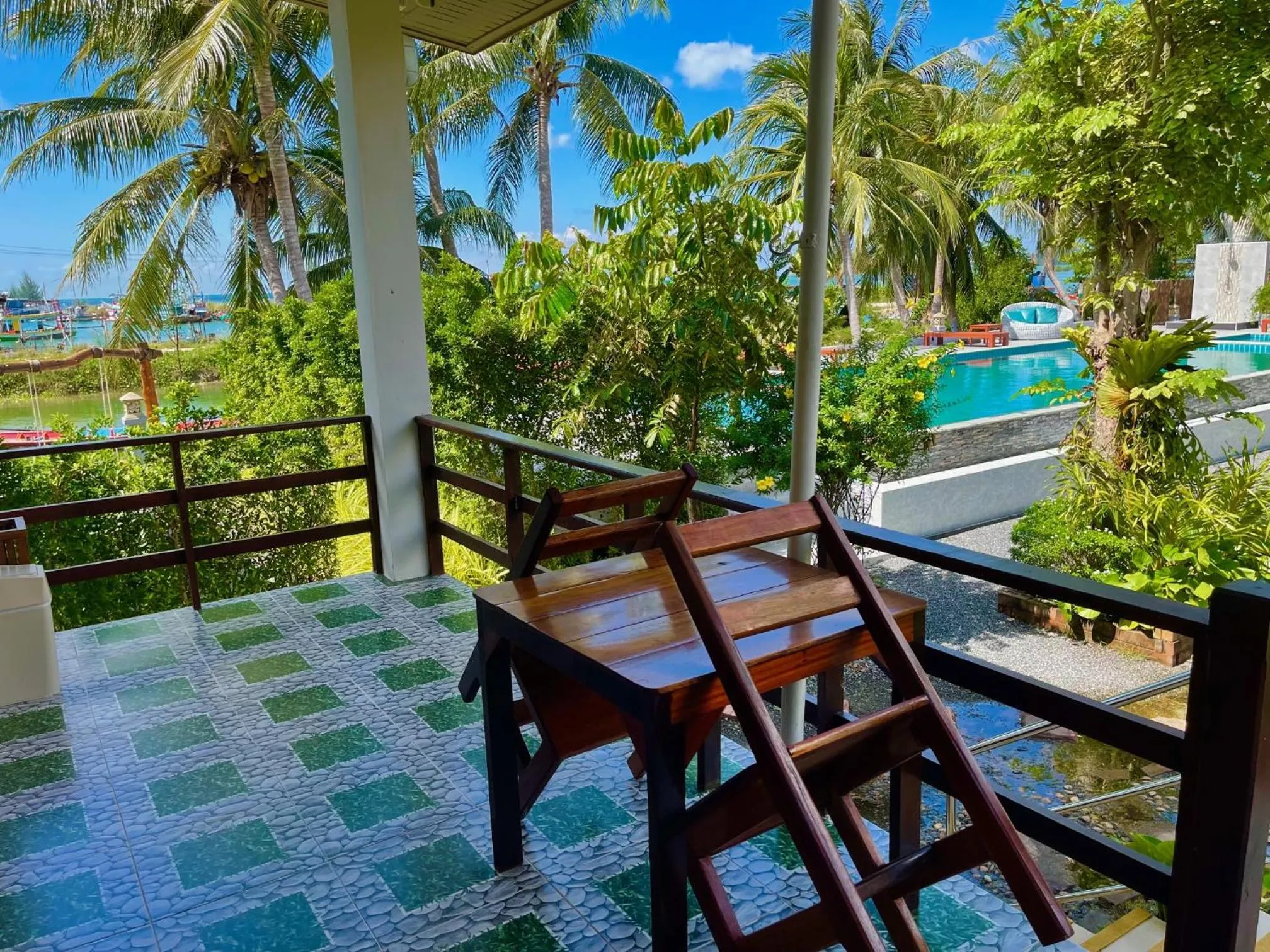 Balcony/Terrace in Breeze Bay Villa