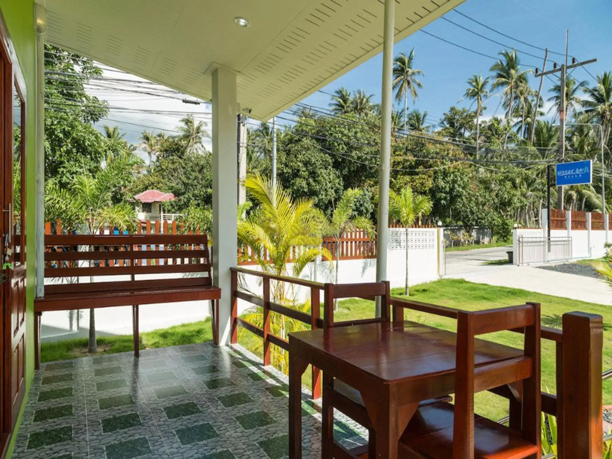 Patio in Breeze Bay Villa