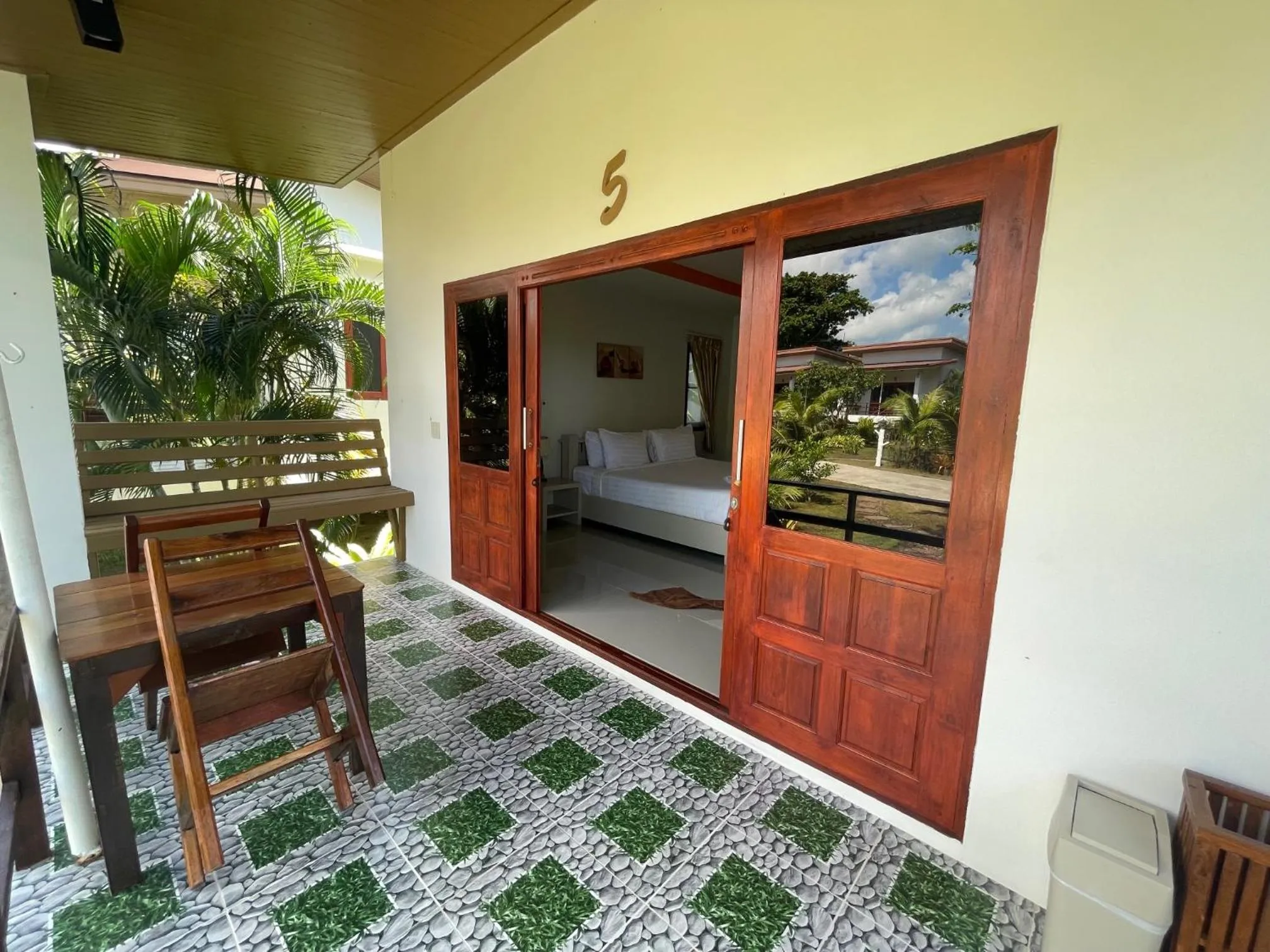 Bedroom in Breeze Bay Villa