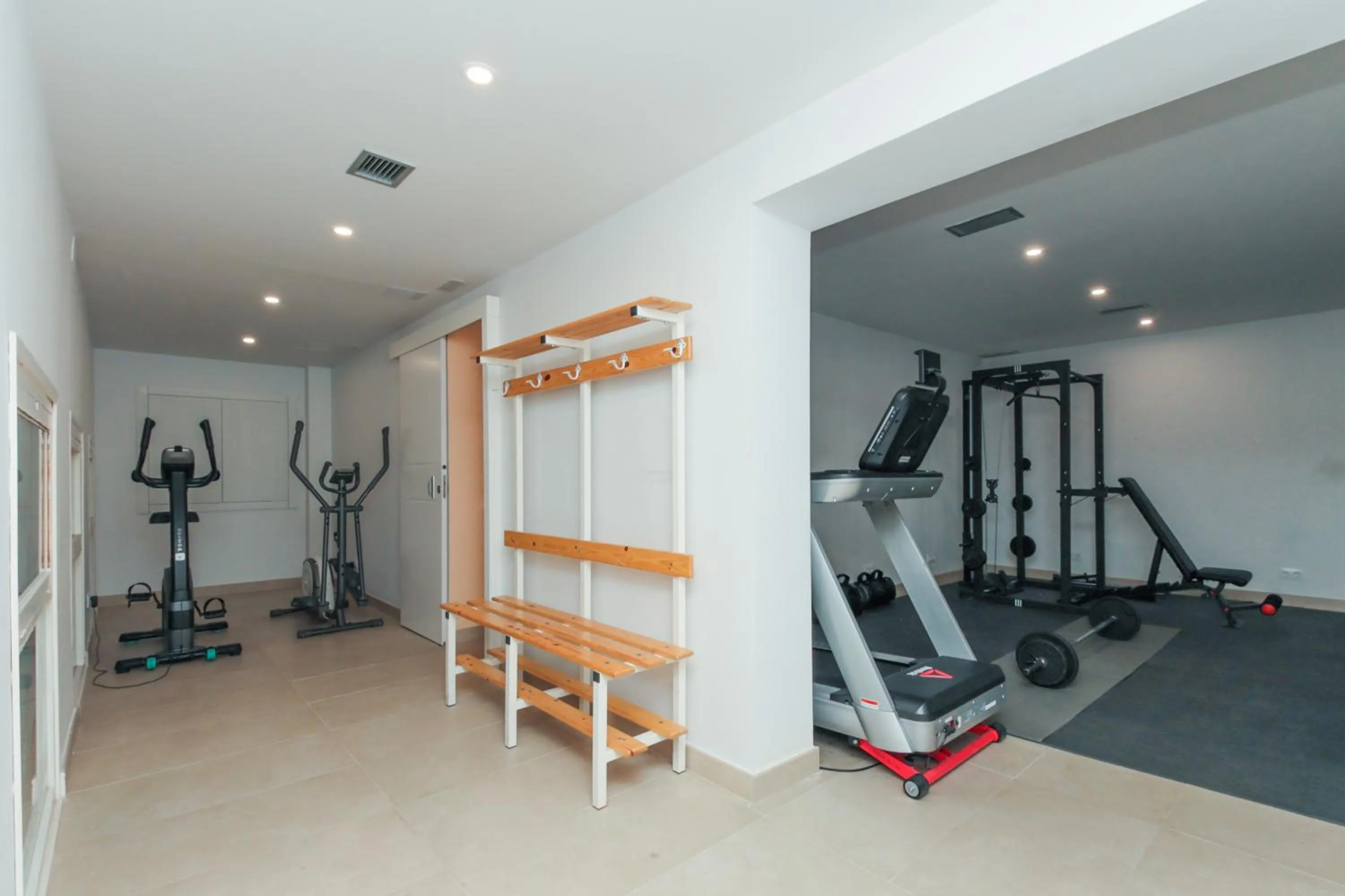 Fitness centre/facilities in Hotel Lauria