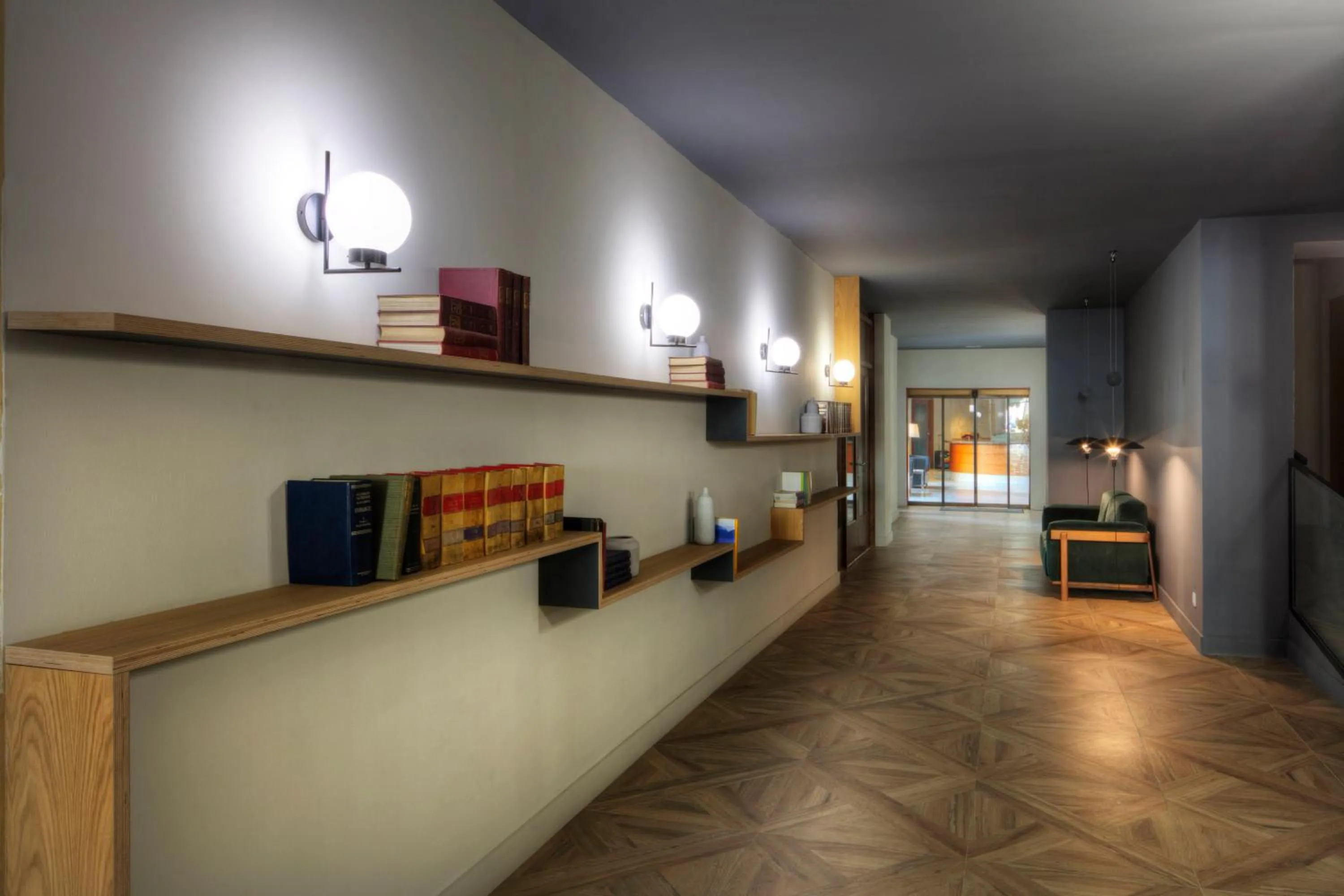 Lobby or reception in Hotel Lauria