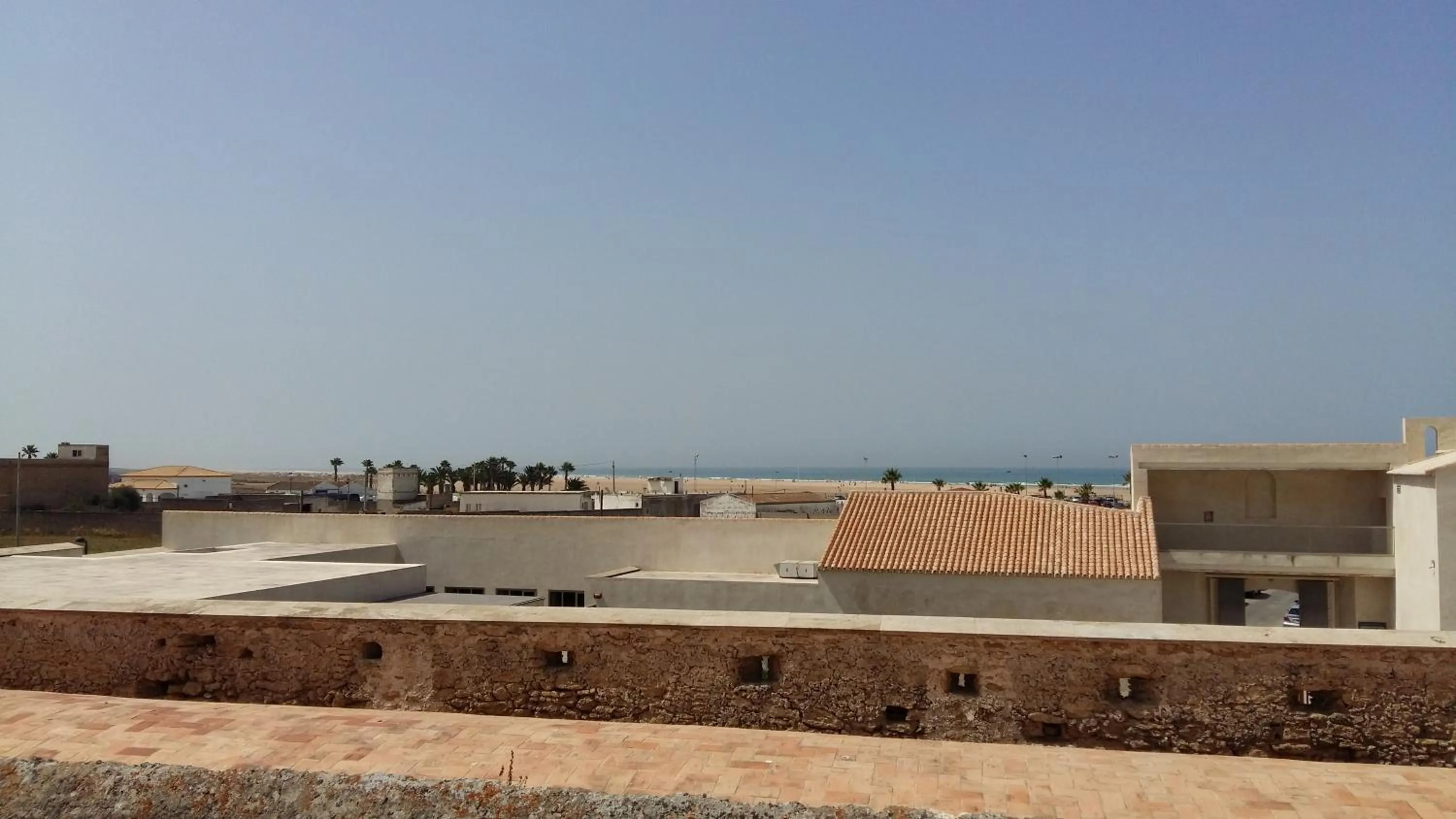 Landmark view in La Chanca