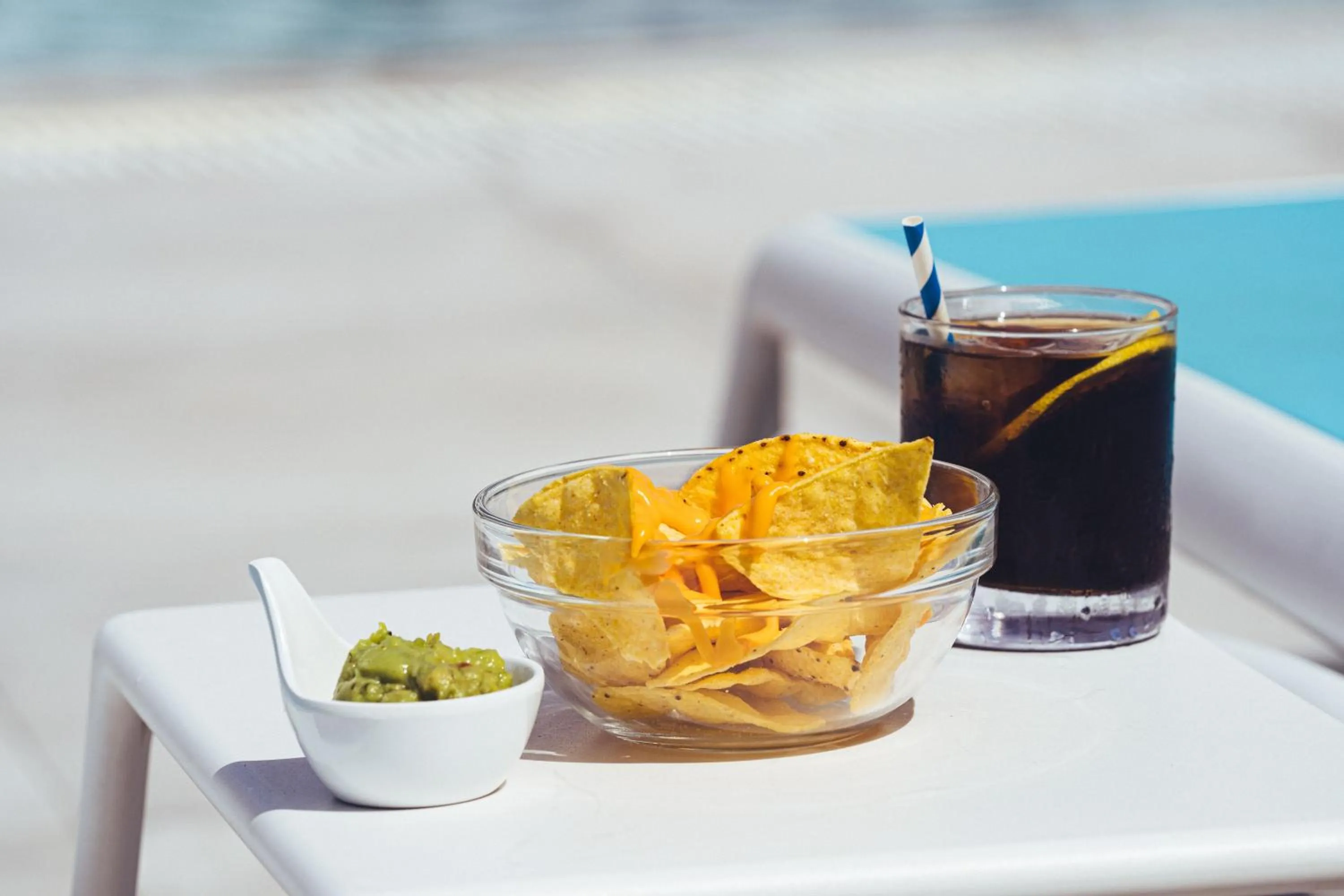 Food and drinks in Guinate Club Apartamentos