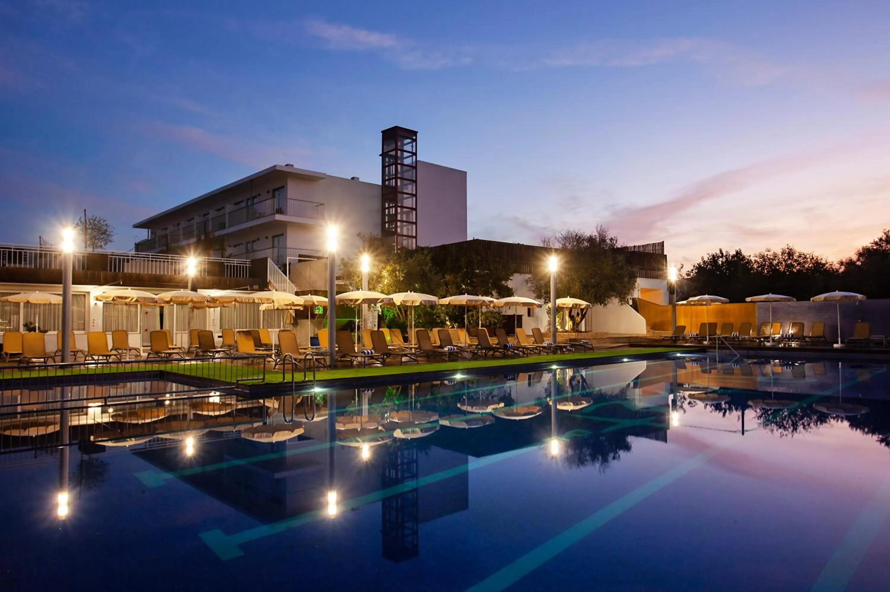 Swimming pool in Hotel Puchet Ibiza