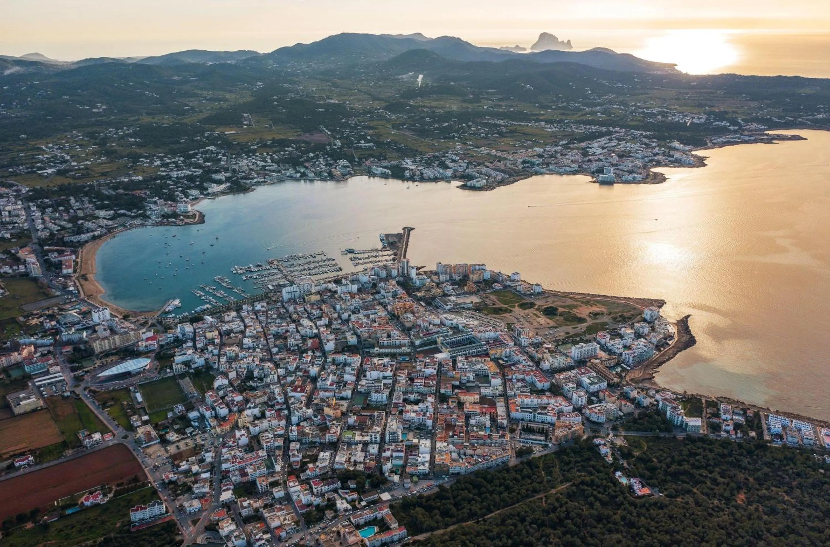 Natural landscape in Hotel Puchet Ibiza