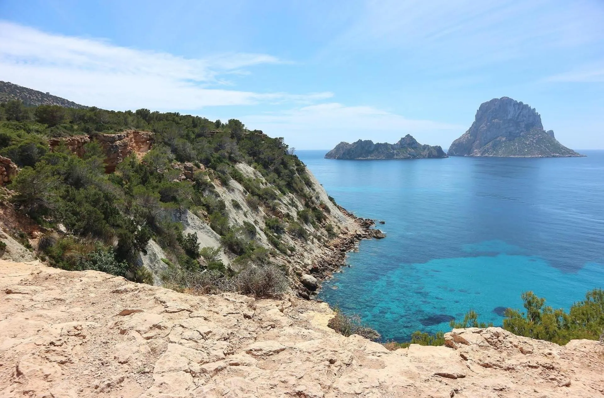 Natural landscape in Hotel Puchet Ibiza