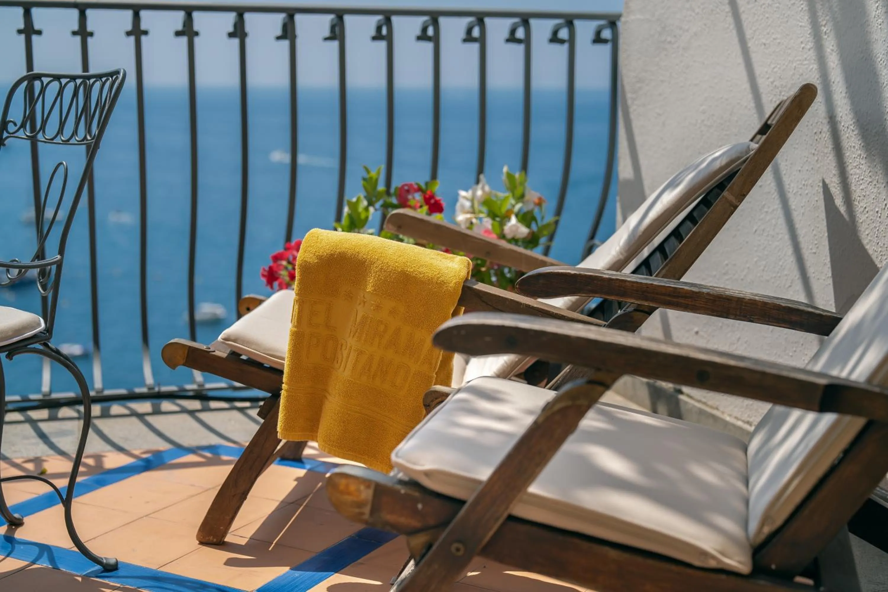 sunbed in Albergo Miramare Positano