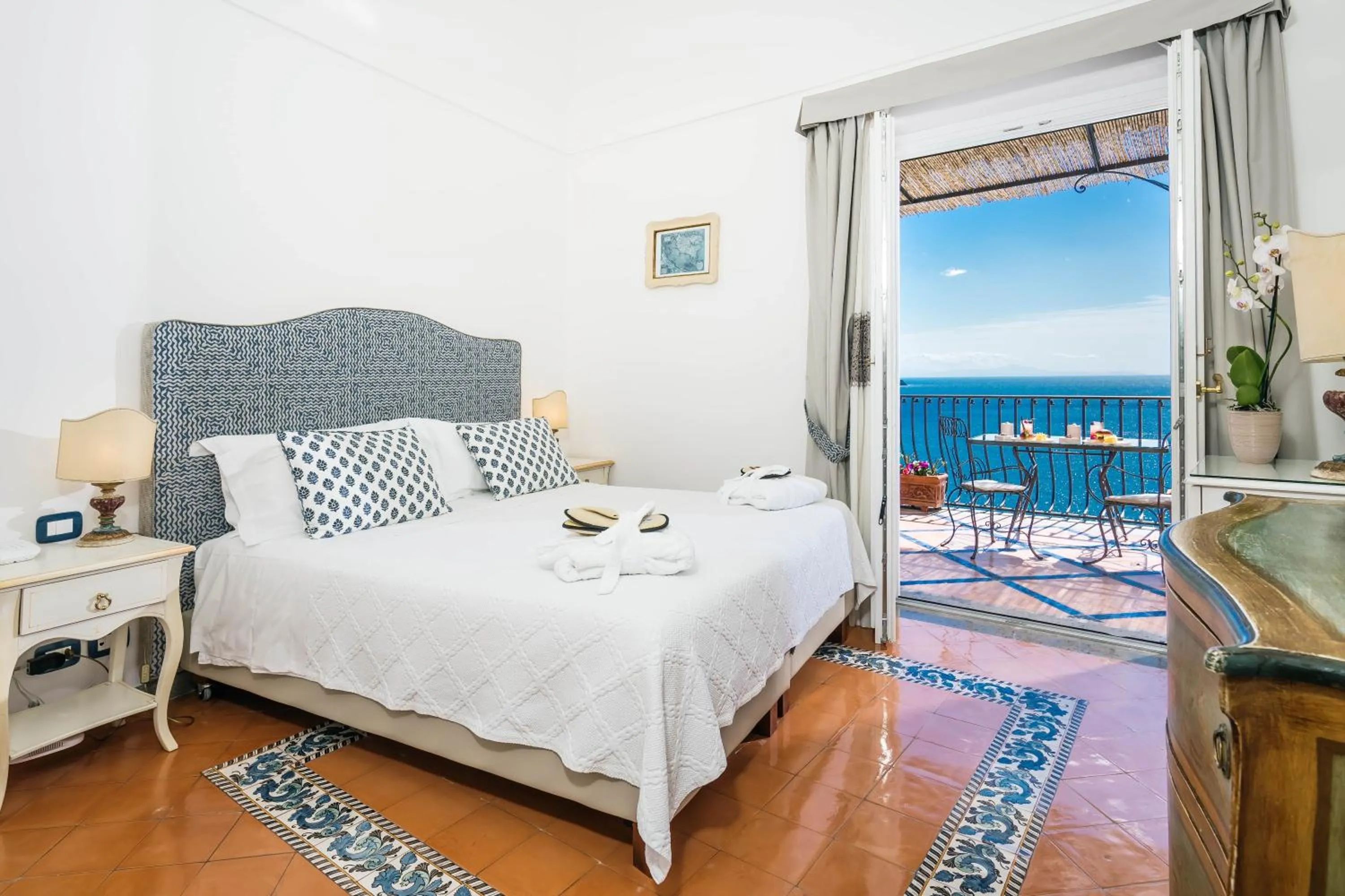Bed in Albergo Miramare Positano