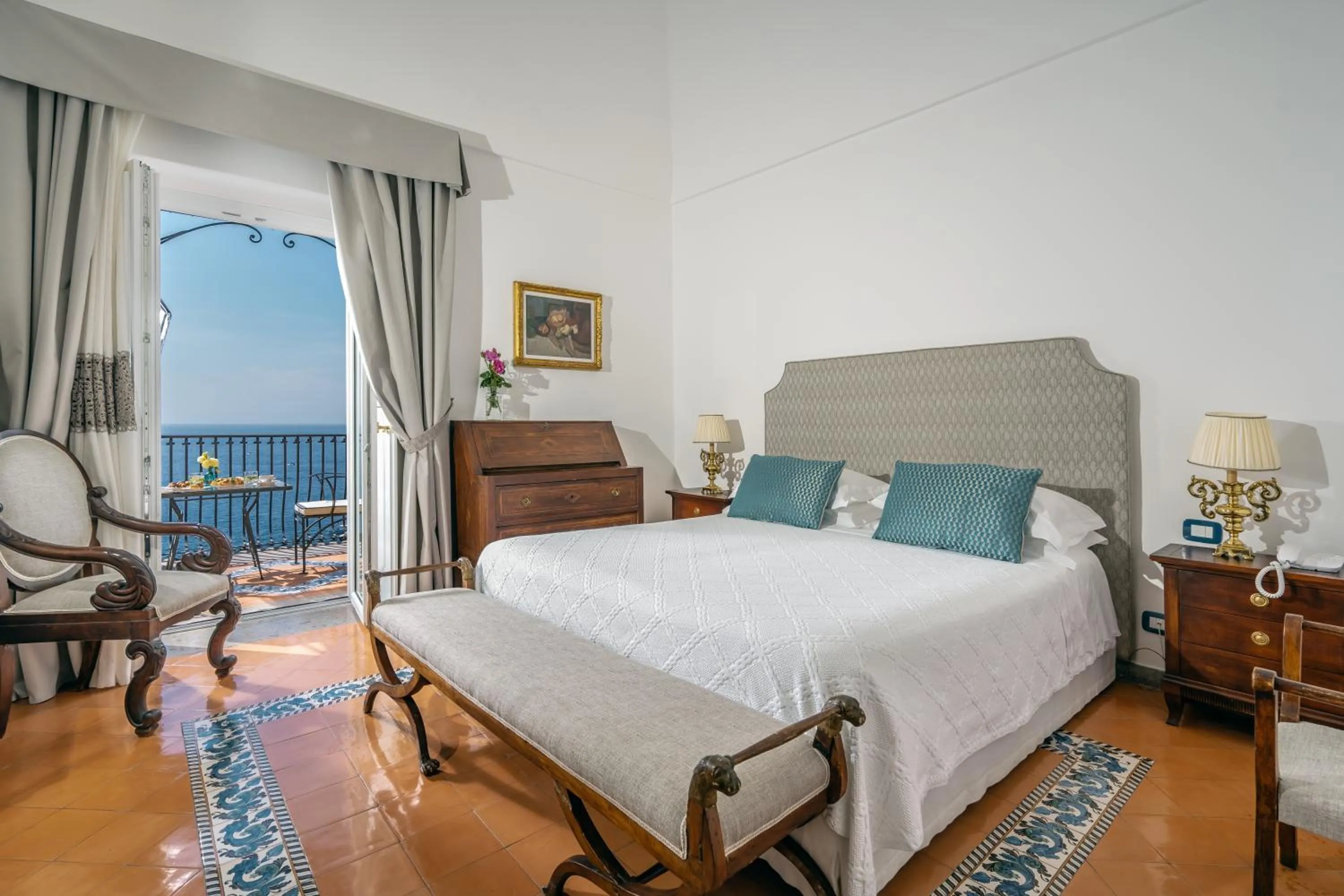 Bed in Albergo Miramare Positano