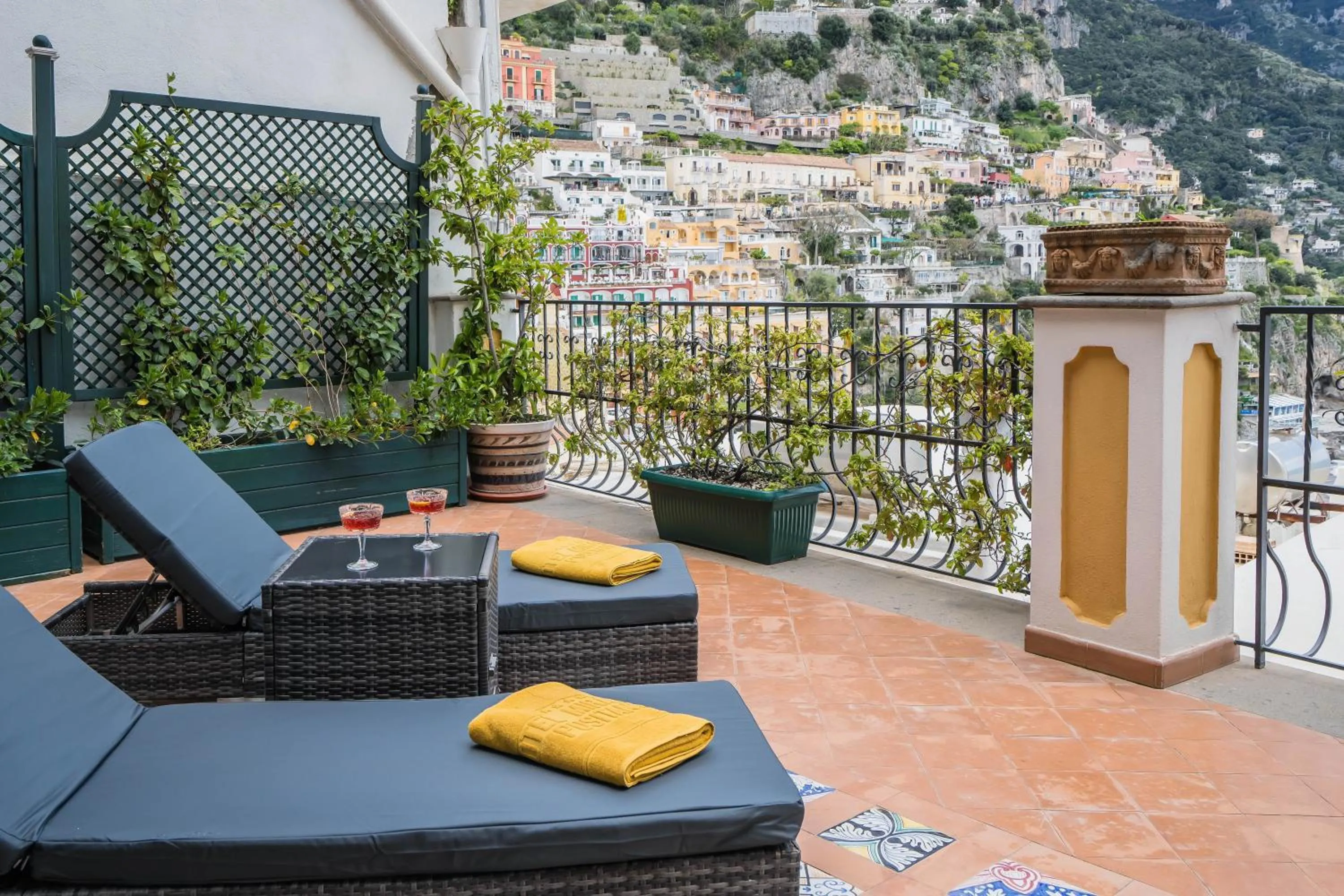 Natural landscape in Albergo Miramare Positano