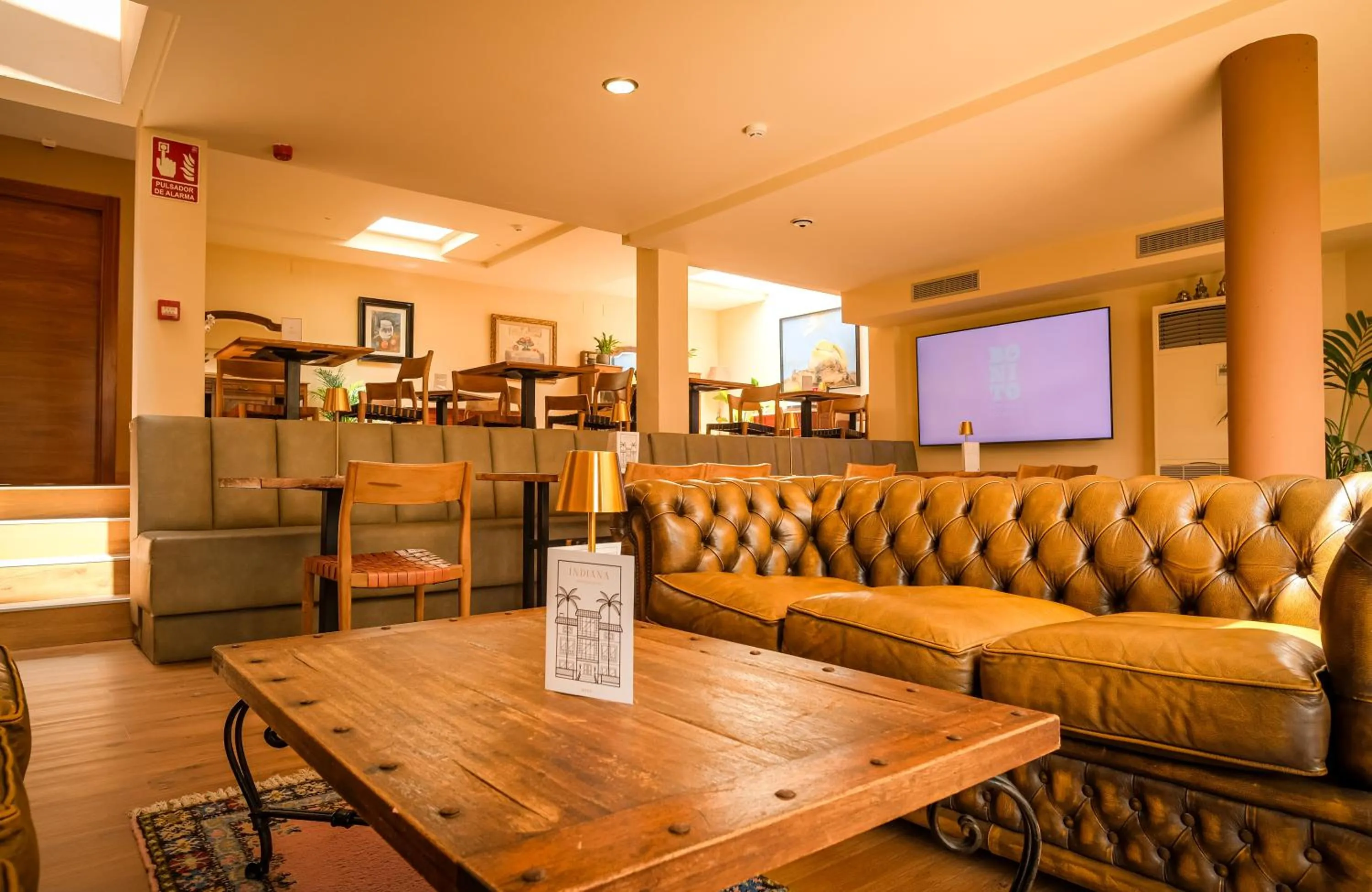 Living room in Indiana Boutique Hotel