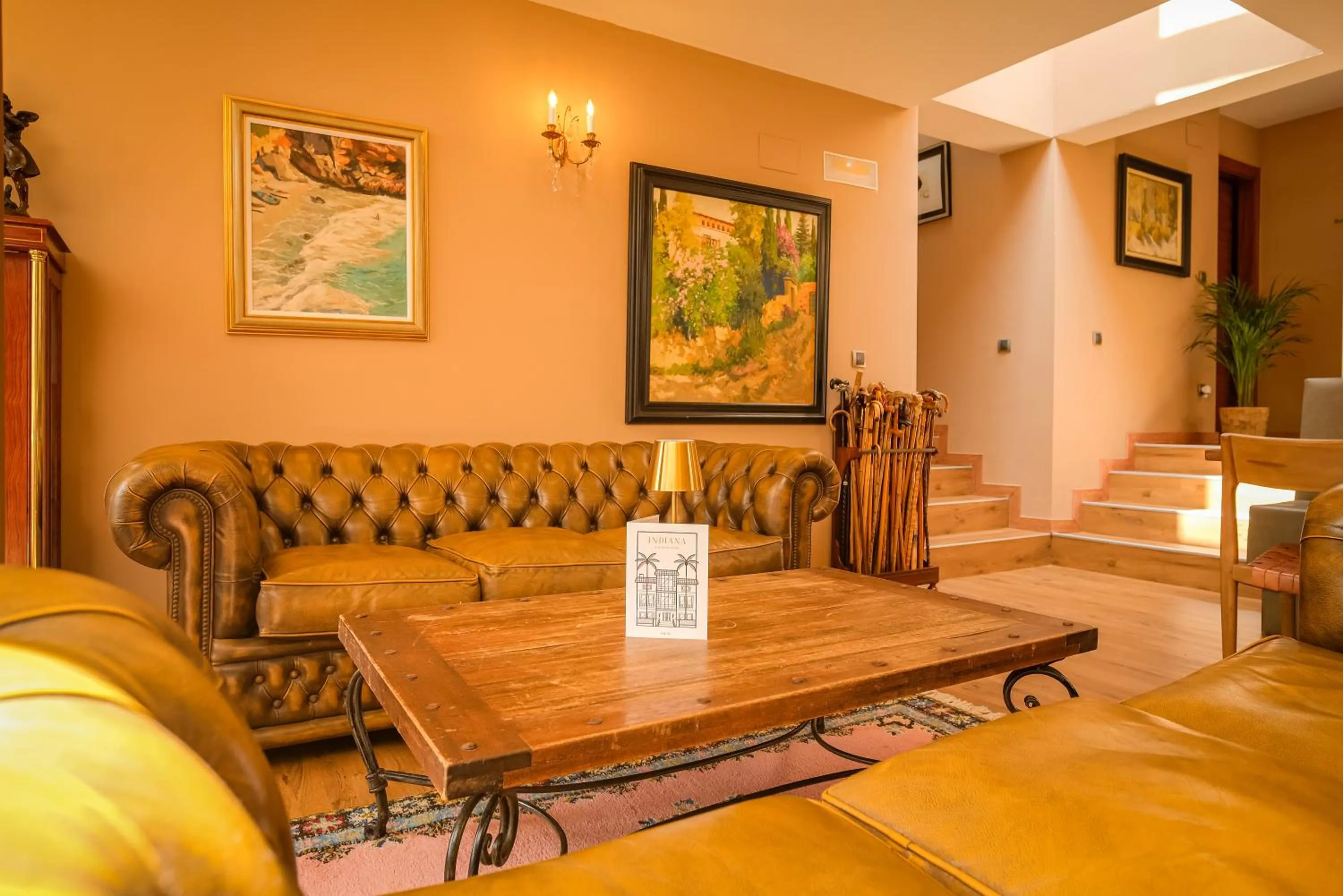 Living room in Indiana Boutique Hotel