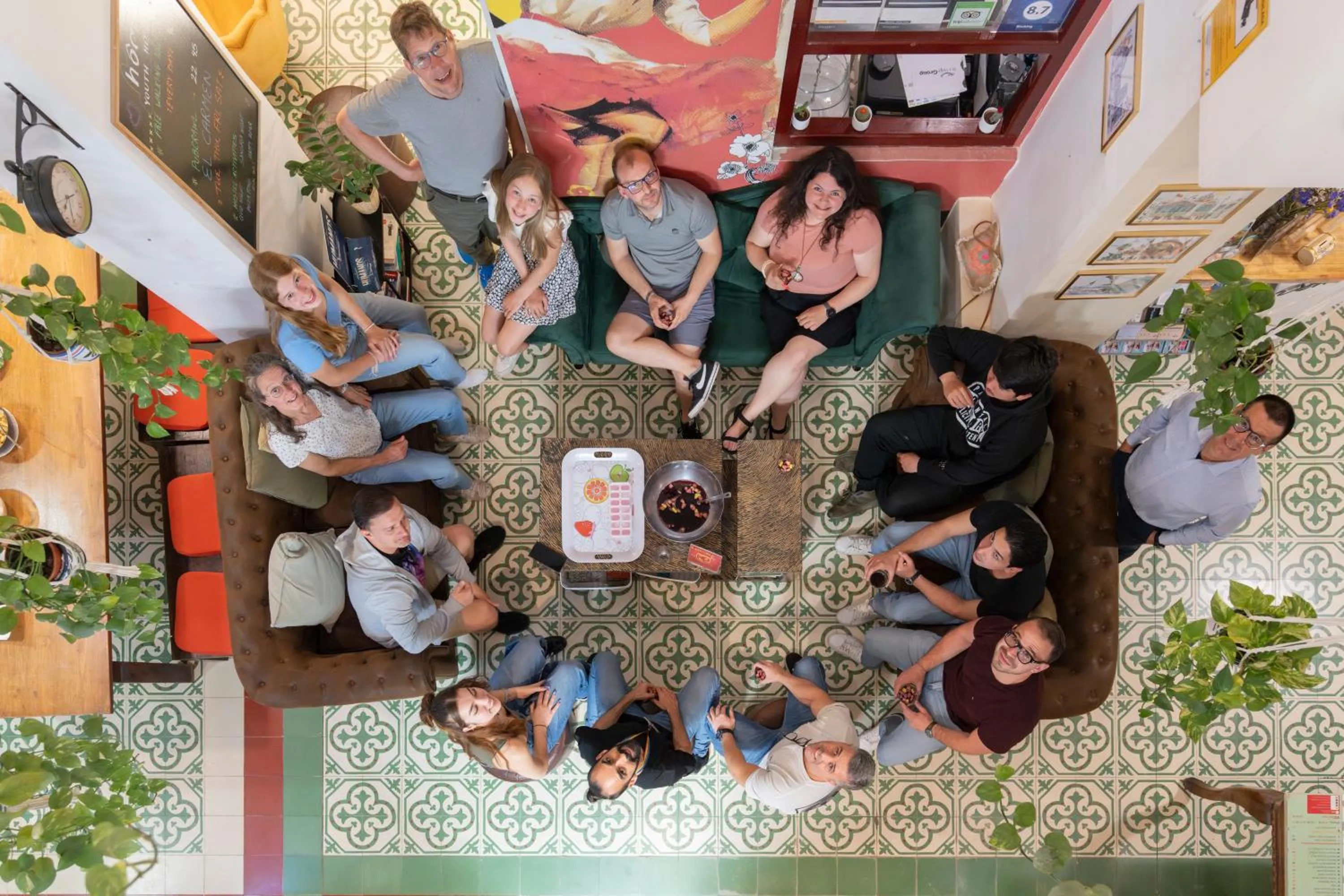 People in Home Youth Hostel by Feetup Hostels