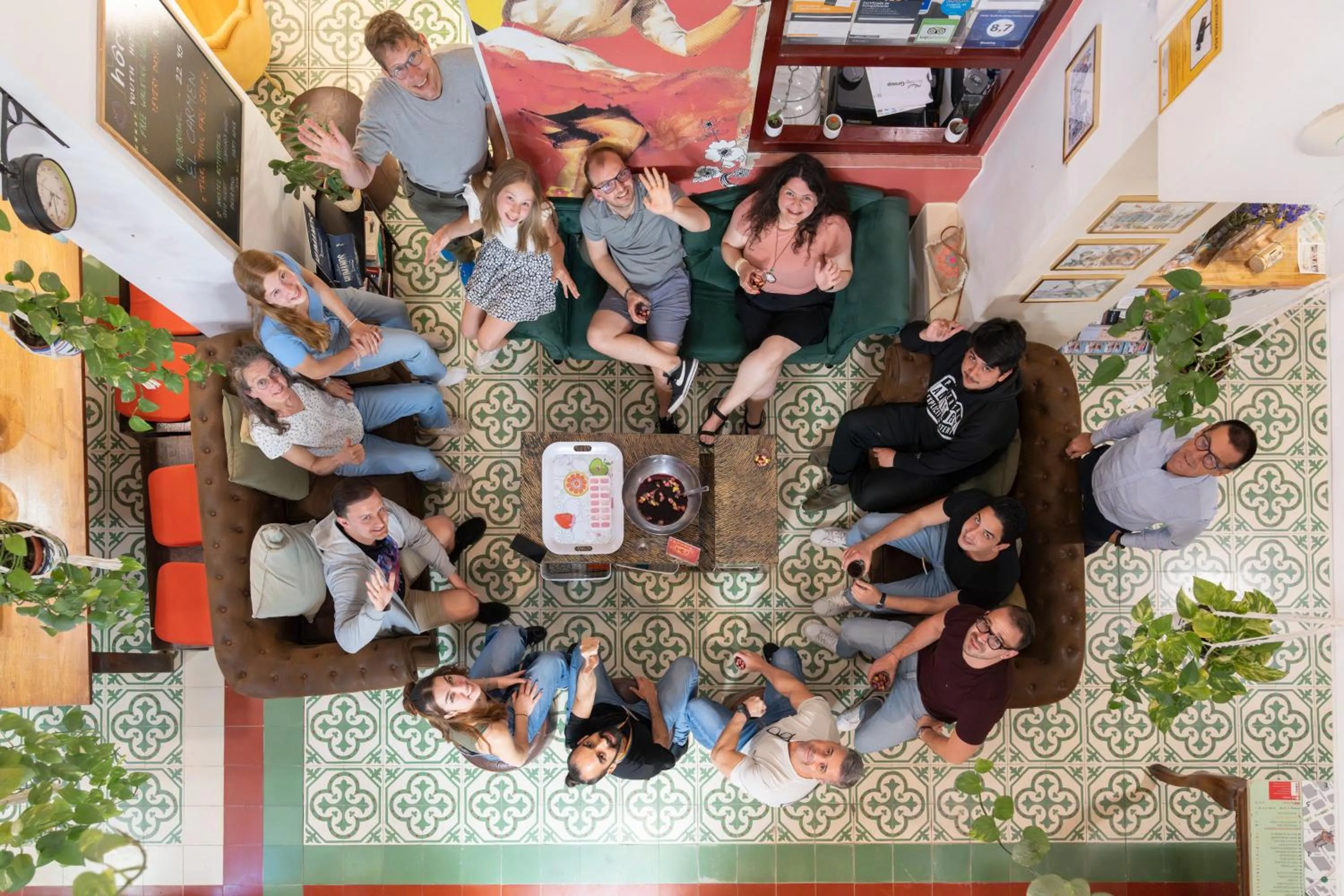 People in Home Youth Hostel by Feetup Hostels