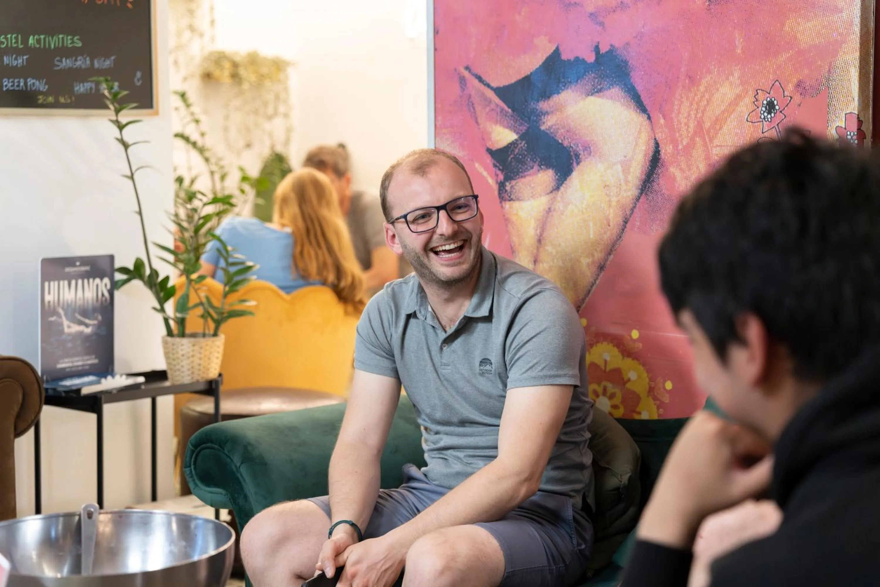 People in Home Youth Hostel by Feetup Hostels