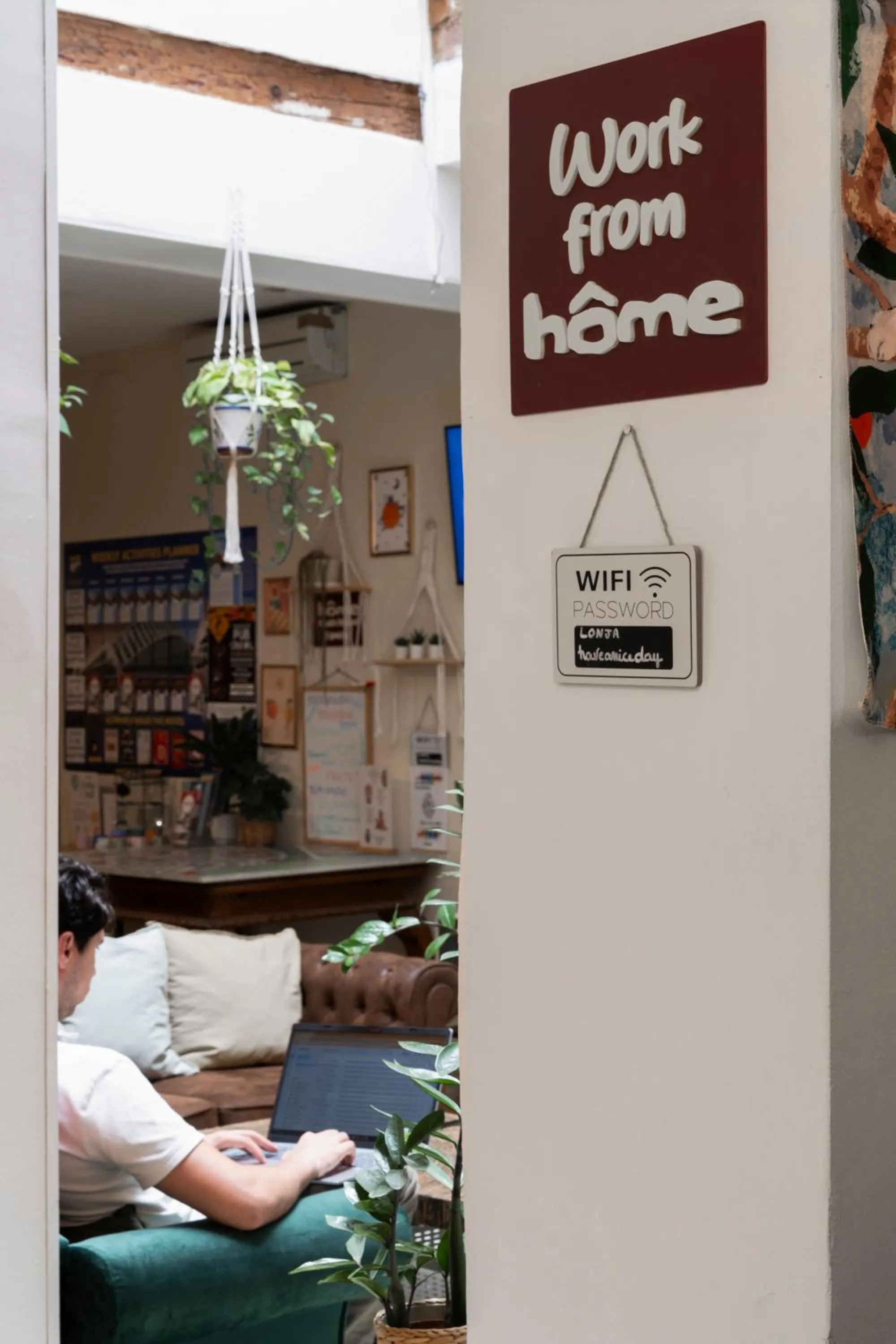 Property logo or sign in Home Youth Hostel by Feetup Hostels