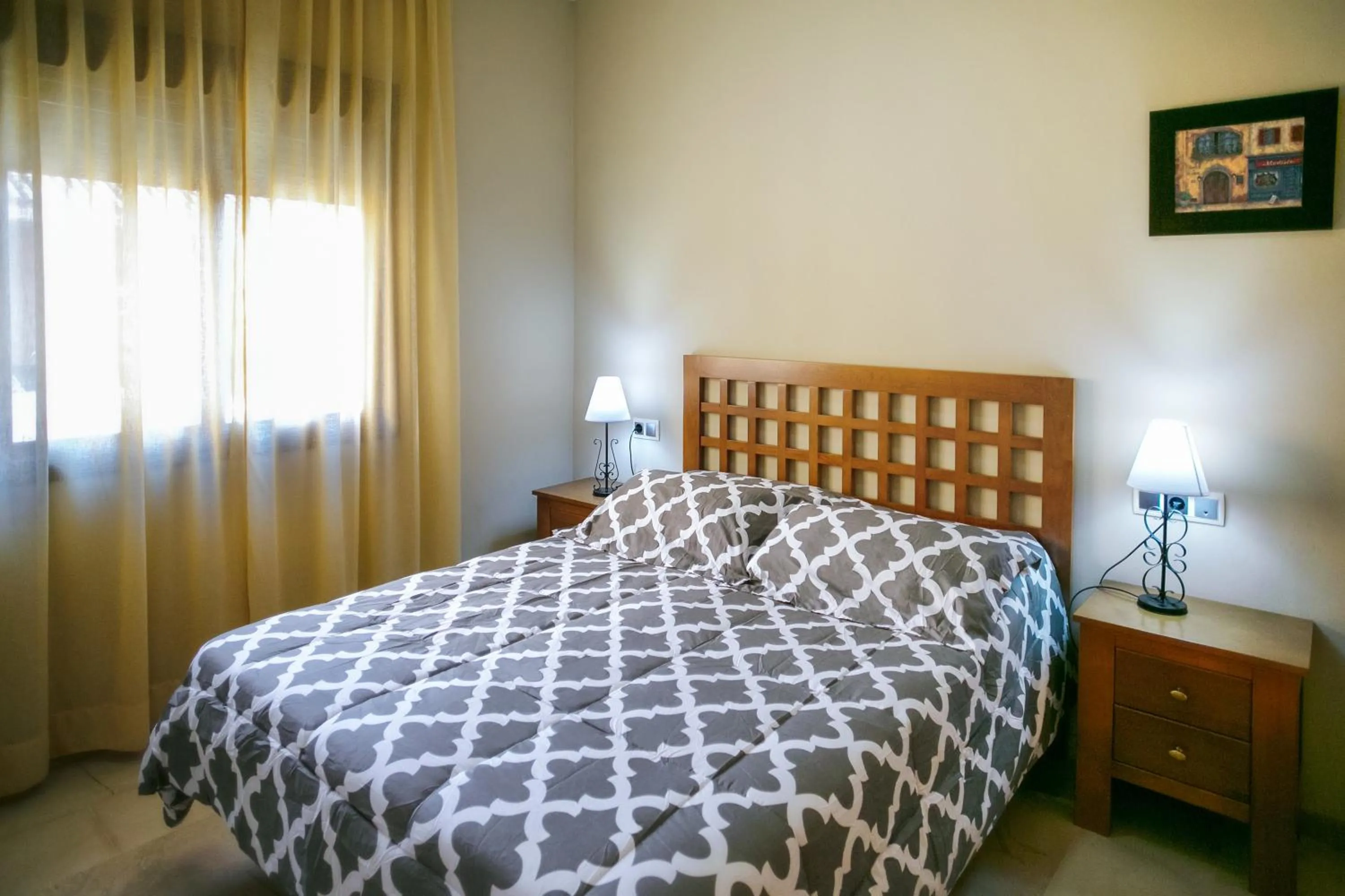 Bed in Apartamentos Turísticos La Castilleja