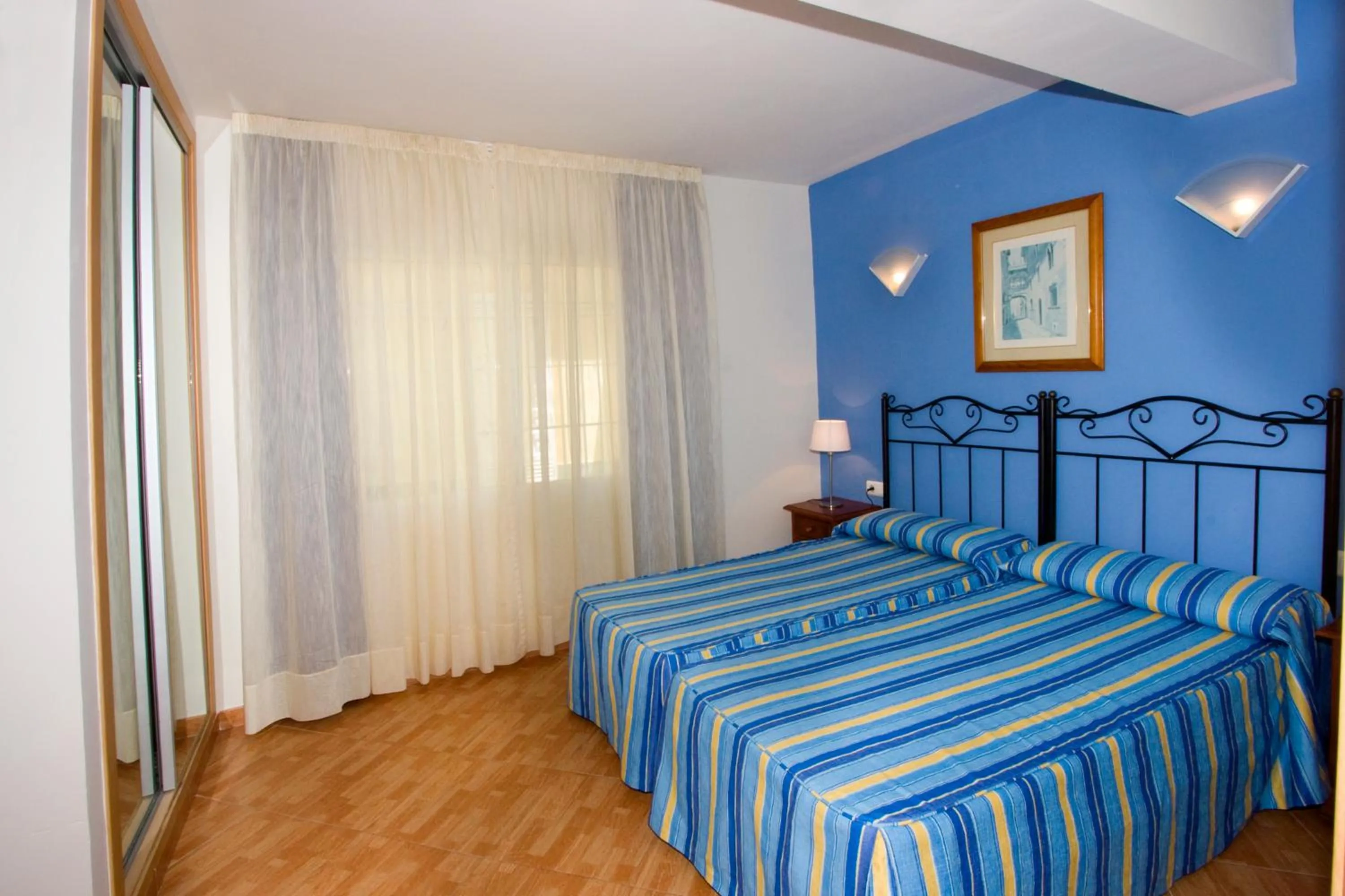 Bedroom, Bed in Apartamentos Ecuador Park