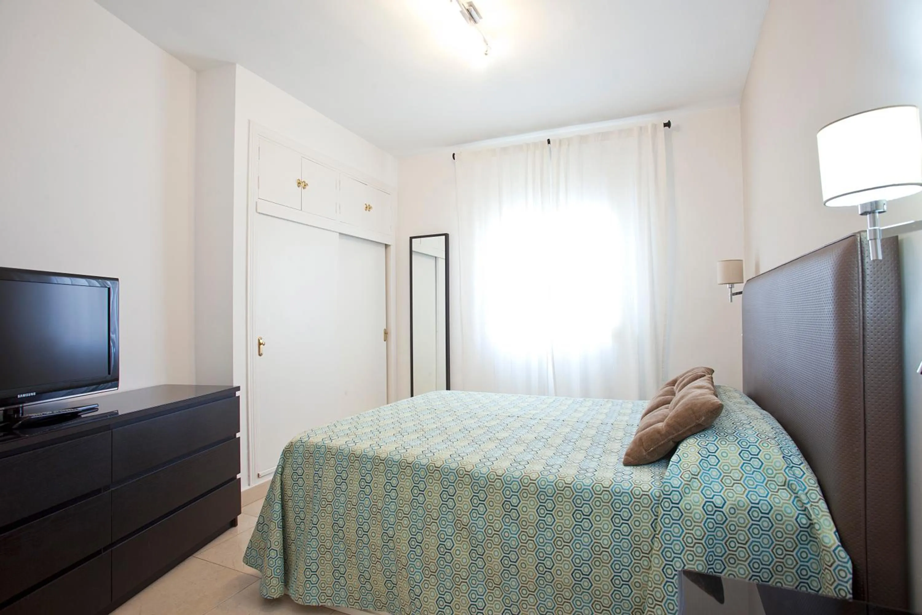 Bedroom, Bed in Apartamentos Ecuador Park