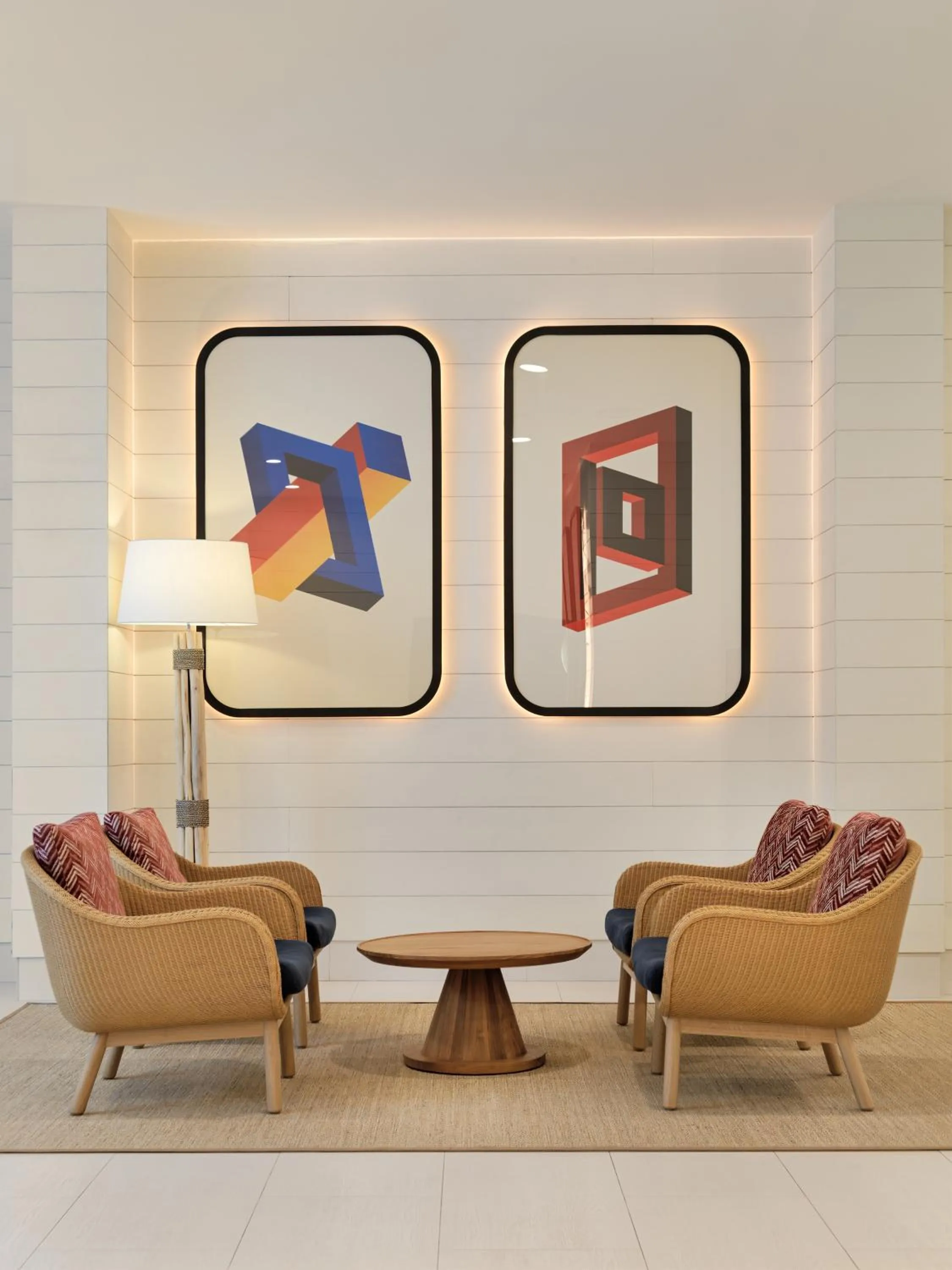 Lobby or reception in H10 Mediterranean Village