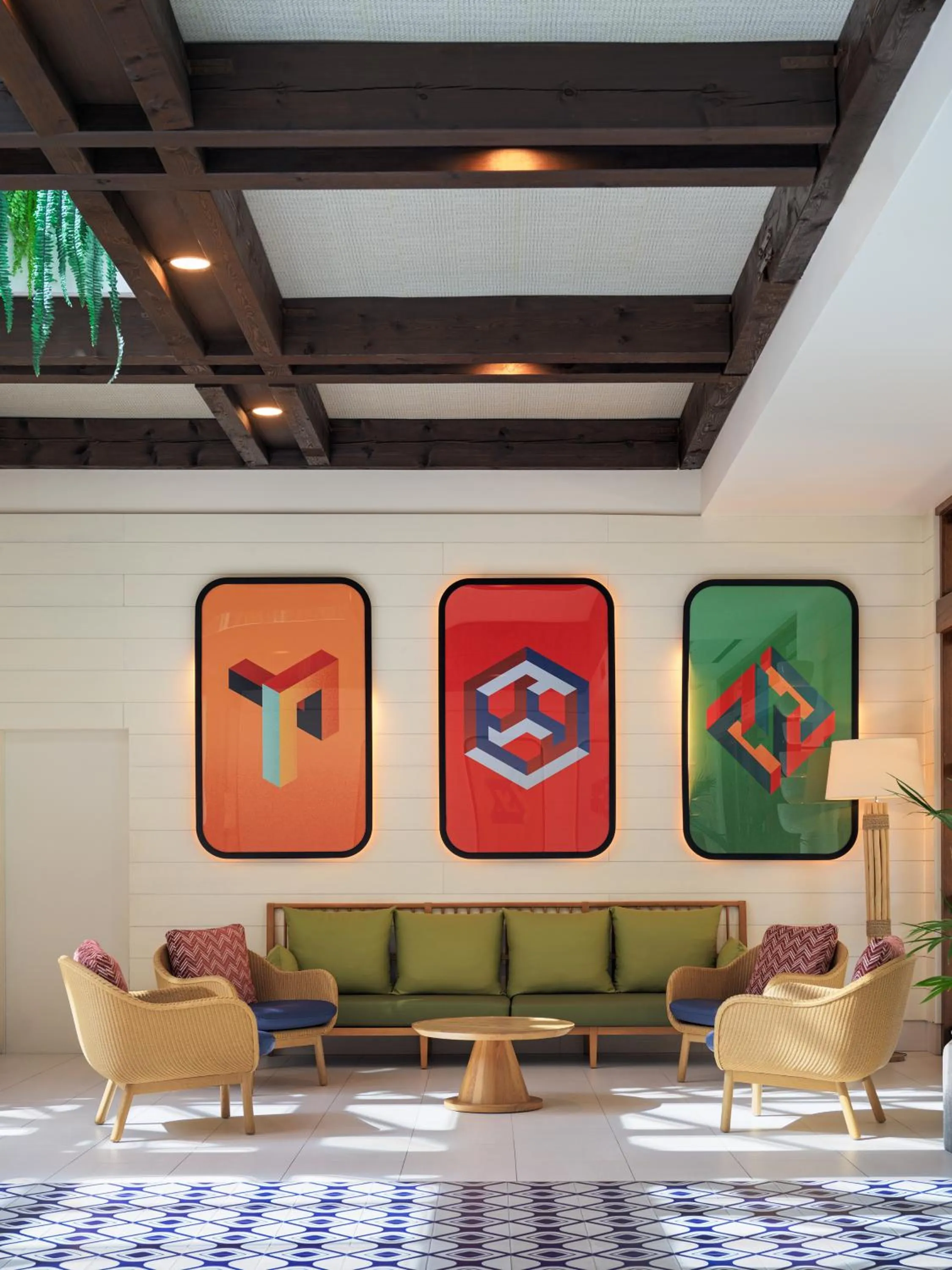 Lobby or reception in H10 Mediterranean Village