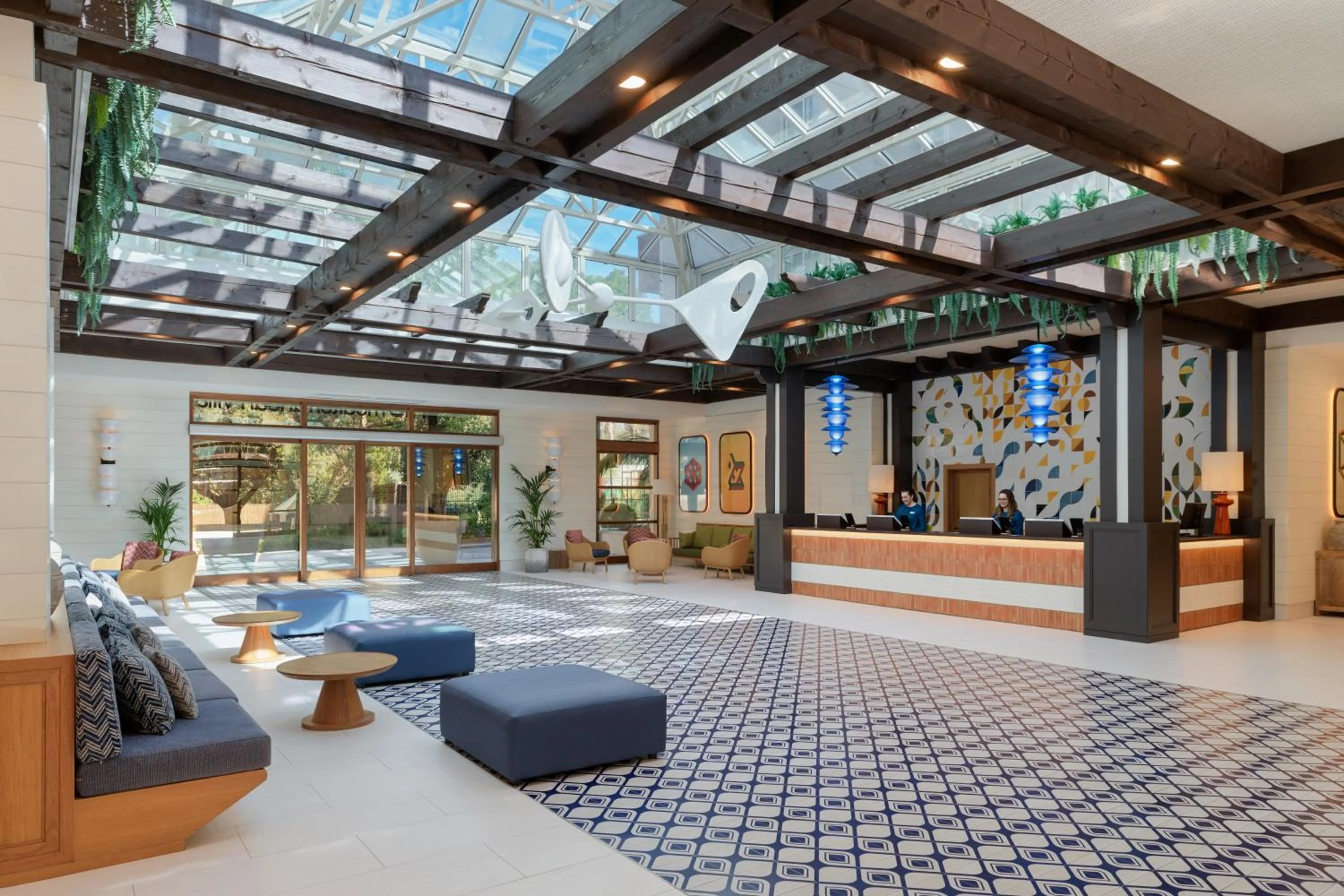 Lobby or reception in H10 Mediterranean Village