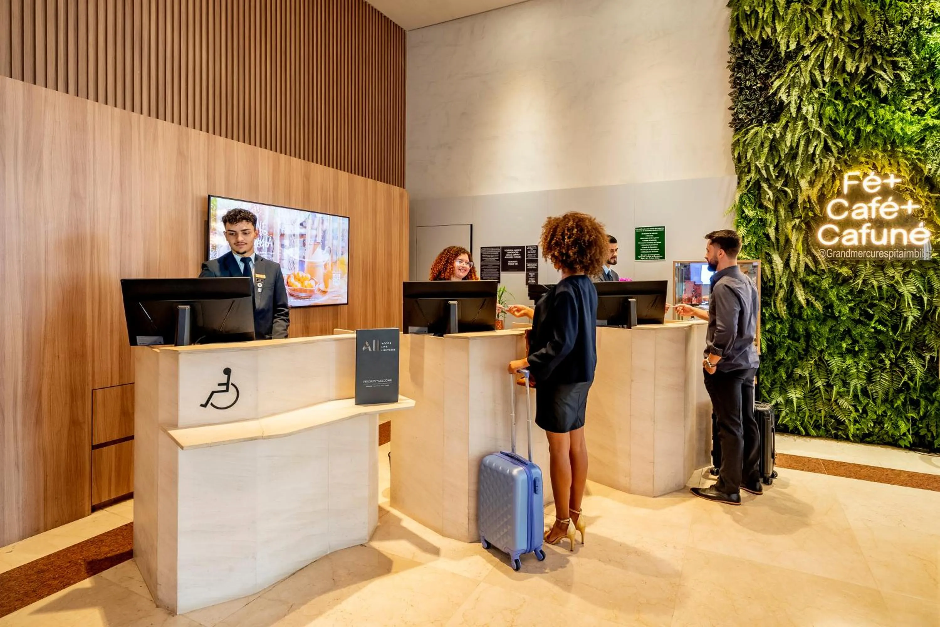 Lobby or reception in Grand Mercure SP Itaim Bibi