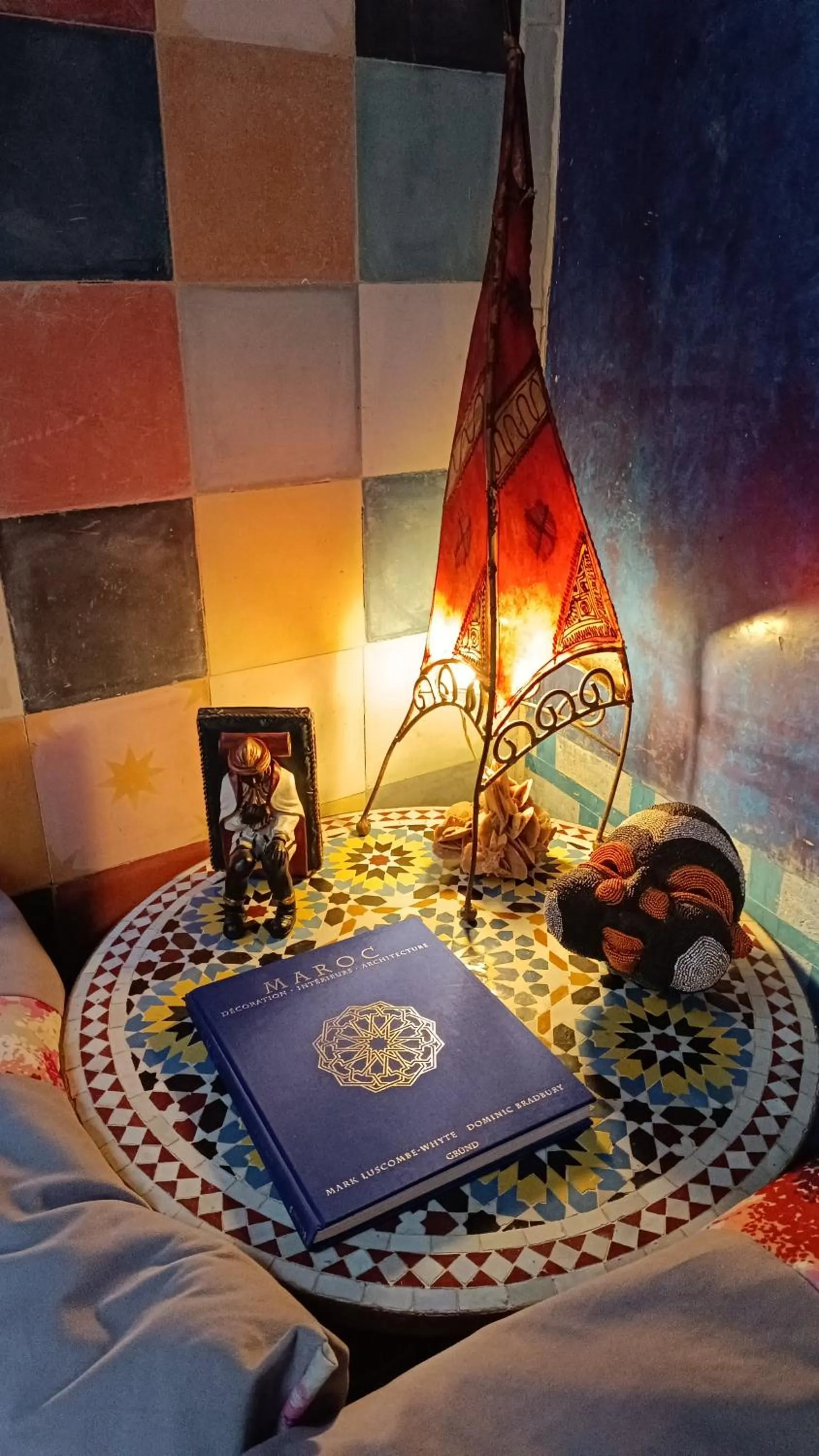 Bed in Les Bains de Fez Tara