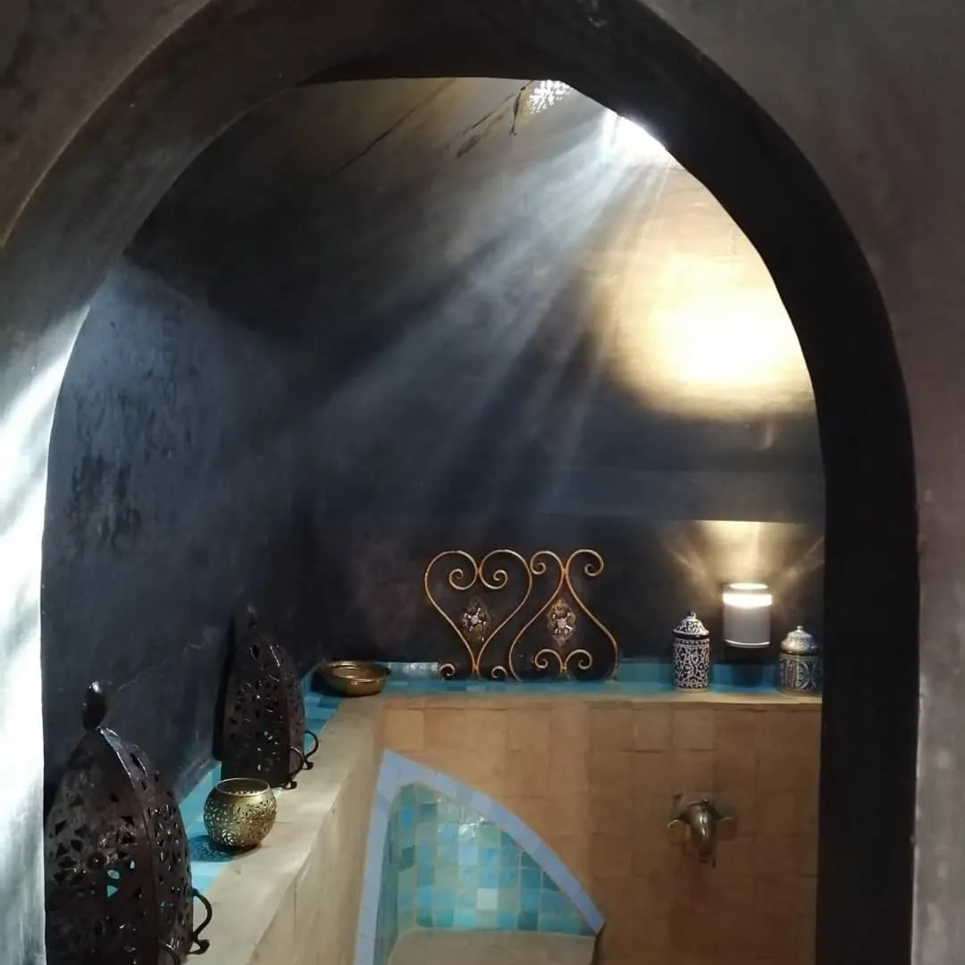 Steam room in Les Bains de Fez Tara